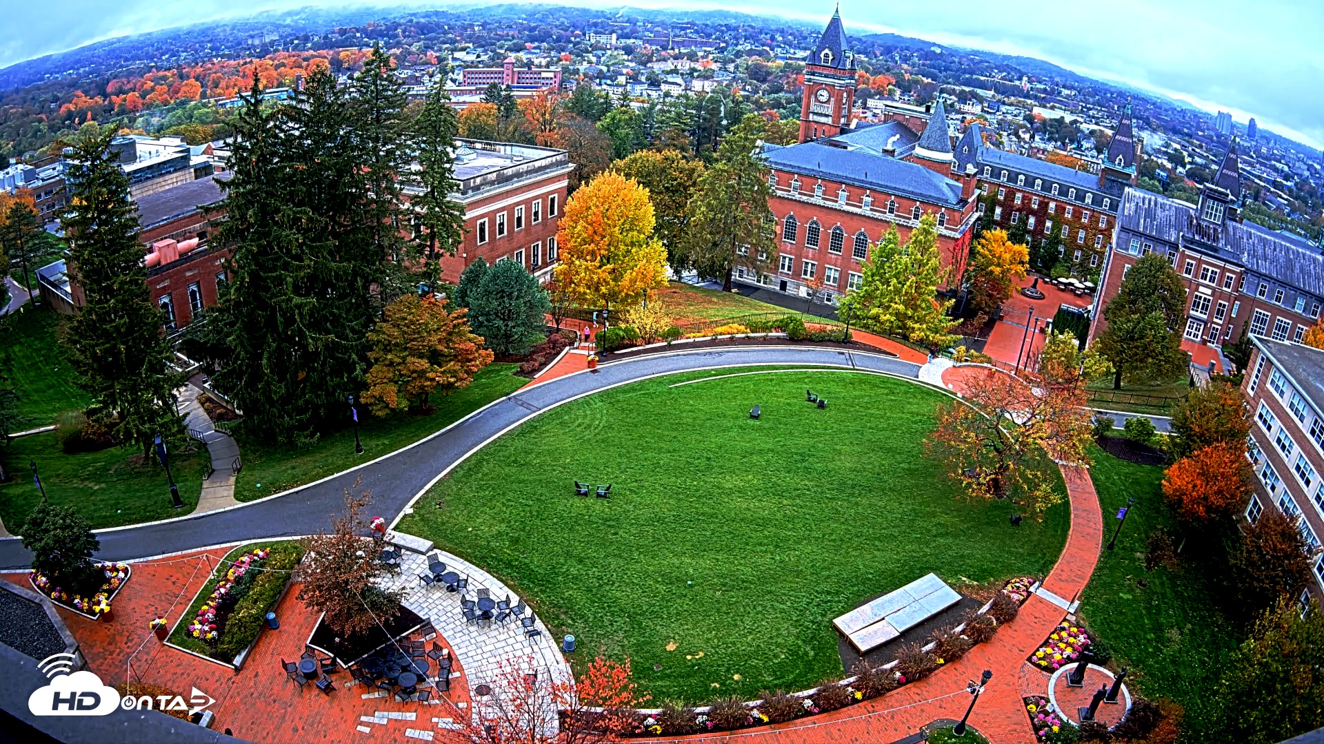 Snapshot of Holy Cross Hogan Courtyard Live Webcam taken Oct 22, 2025, 9:42am EDT
