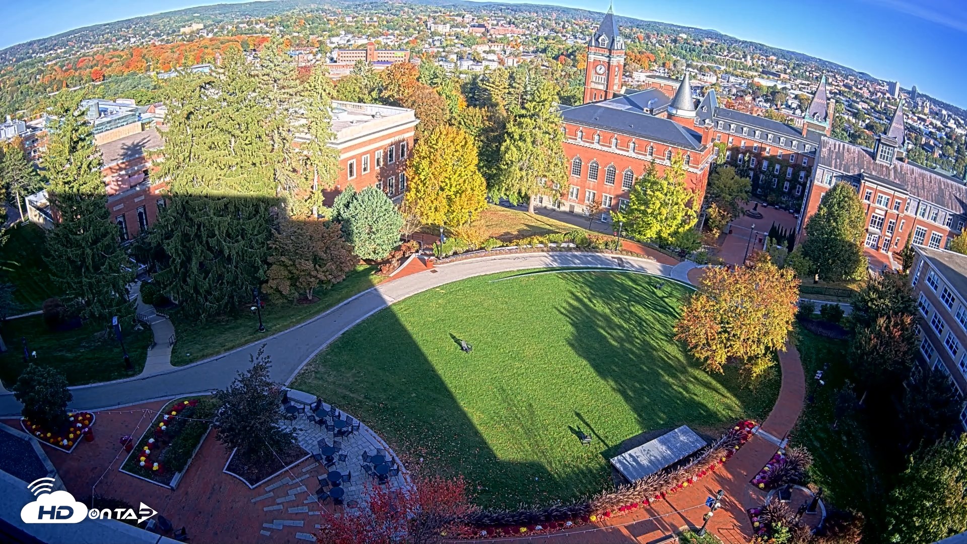 Snapshot of Holy Cross Hogan Courtyard Live Webcam taken Oct 10, 2026, 8:43am EDT