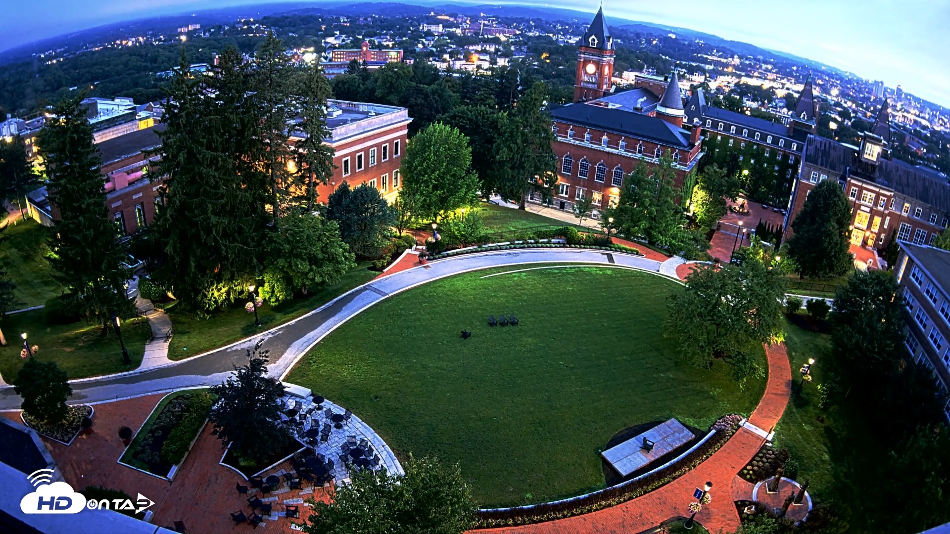 Snapshot of Holy Cross Hogan Courtyard Live Webcam taken Aug 8, 2026, 5:25am EDT