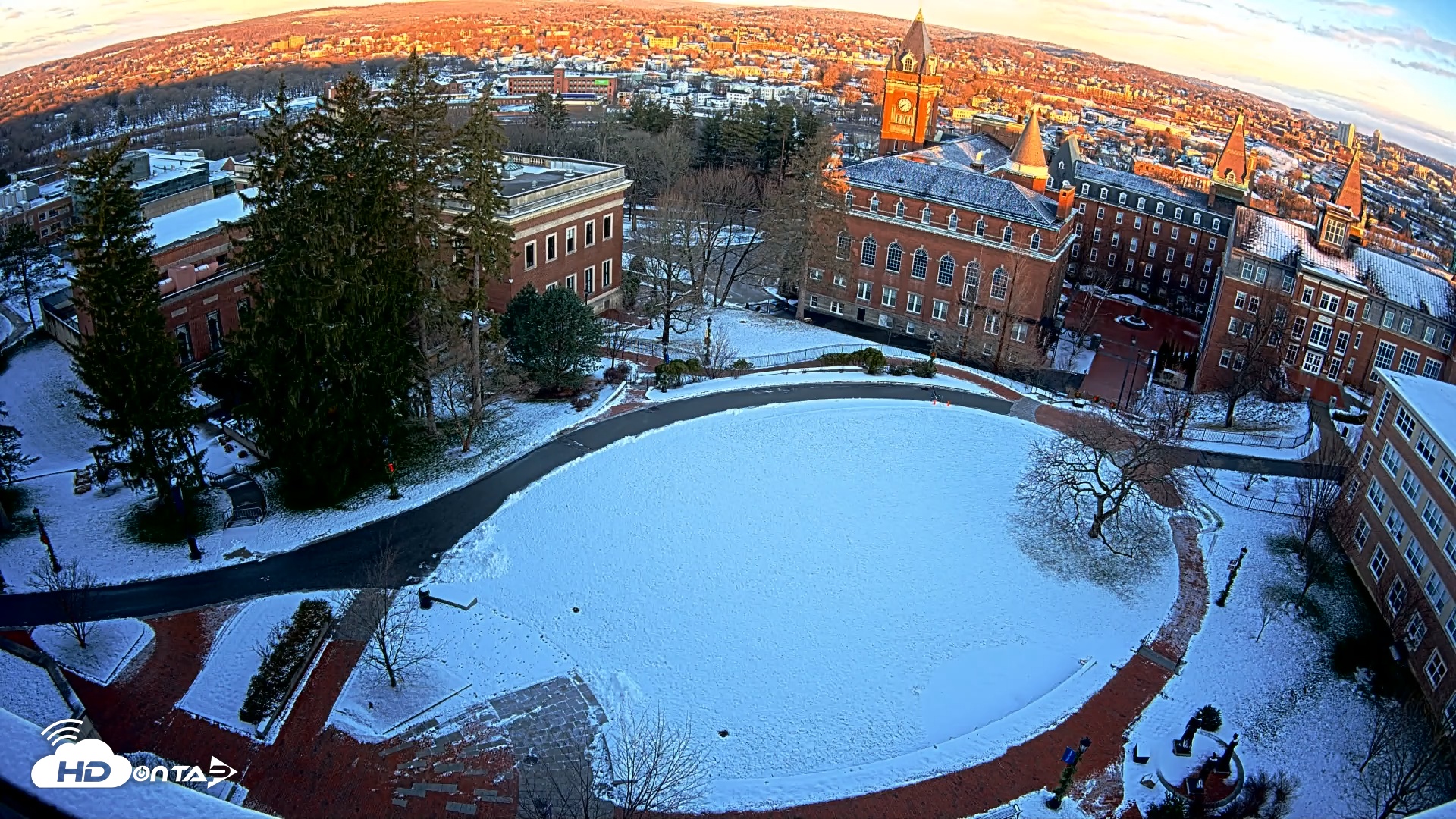 Snapshot of Holy Cross Hogan Courtyard Live Webcam taken Dec 24, 2025, 7:36am EST