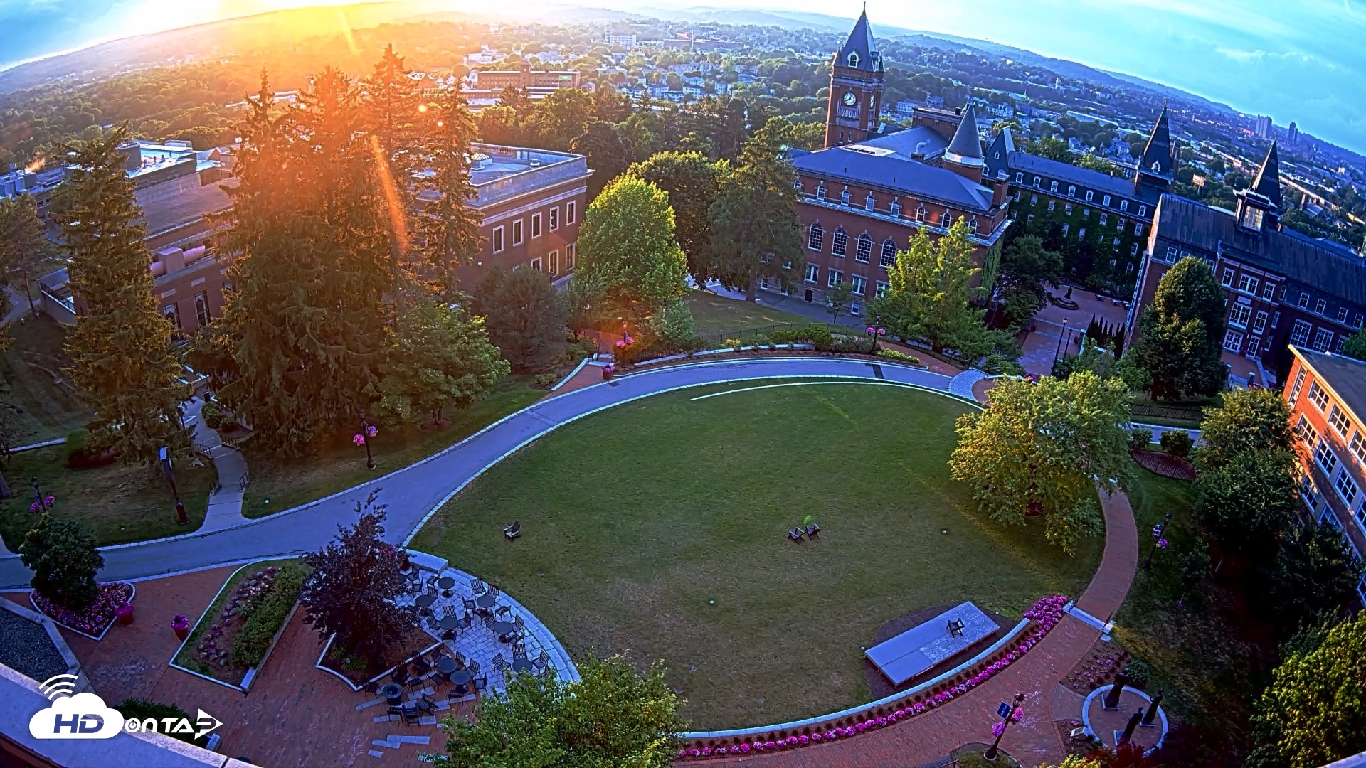 Snapshot of Holy Cross Hogan Courtyard Live Webcam taken Jun 26, 2026, 8:02pm EDT