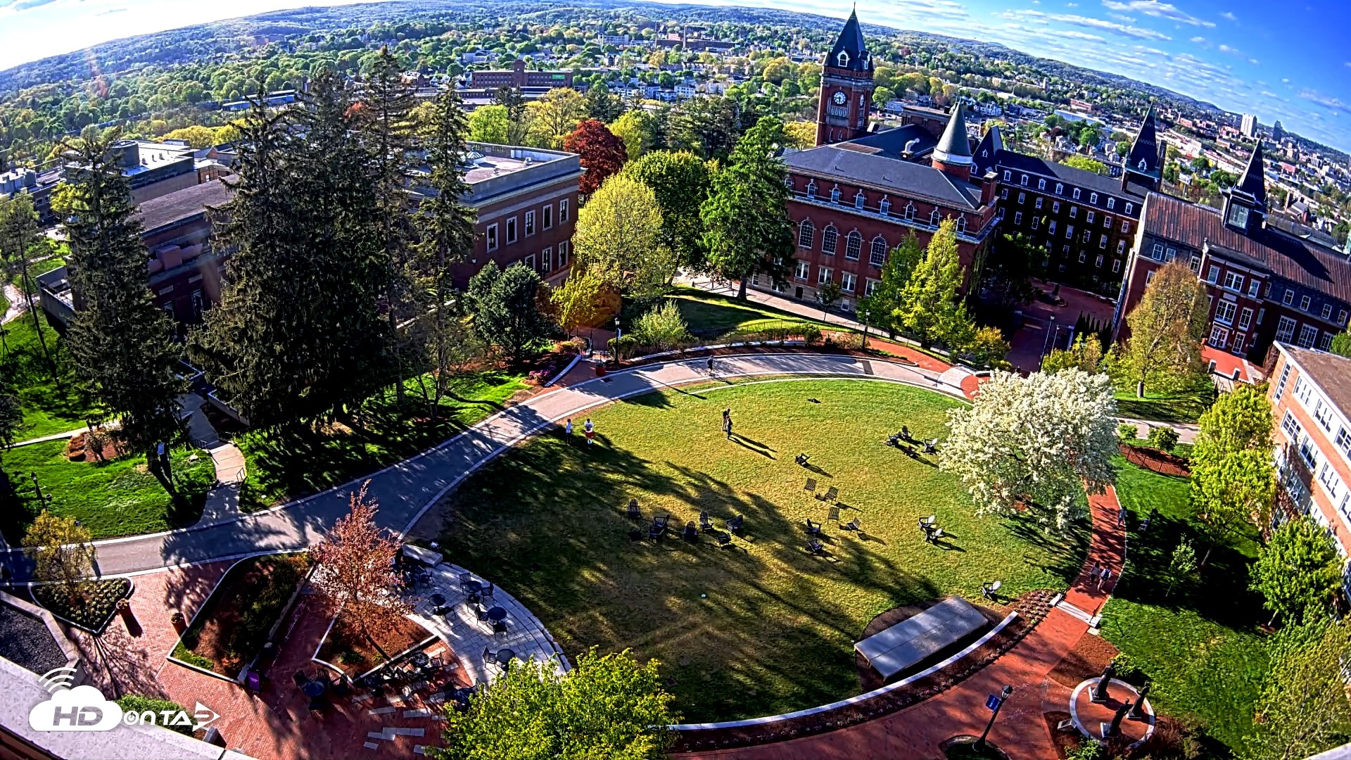 Snapshot of Holy Cross Hogan Courtyard Live Webcam taken May 7, 2026, 5:42pm EDT
