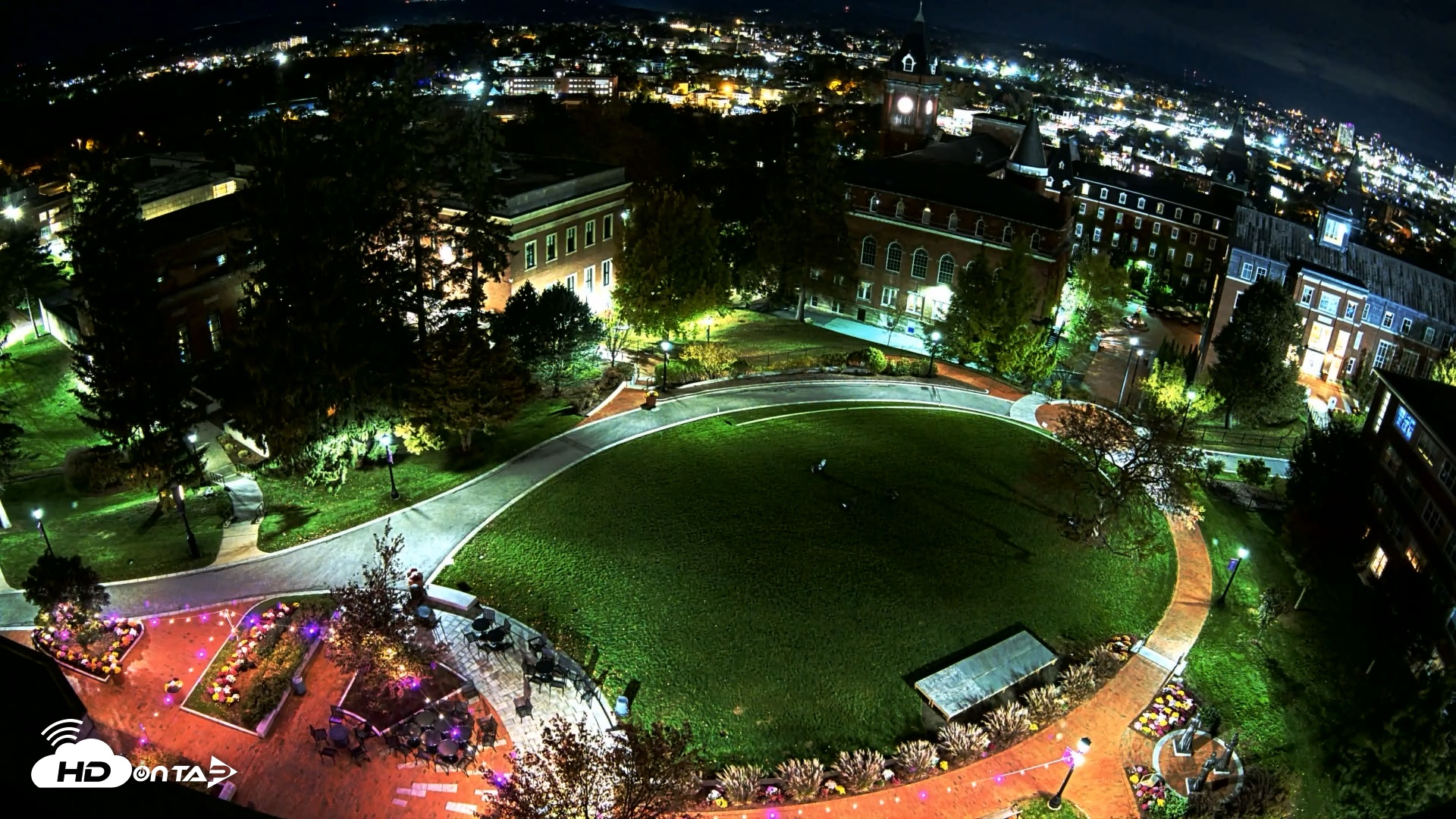 Snapshot of Holy Cross Hogan Courtyard Live Webcam taken Oct 16, 2025, 8:54pm EDT