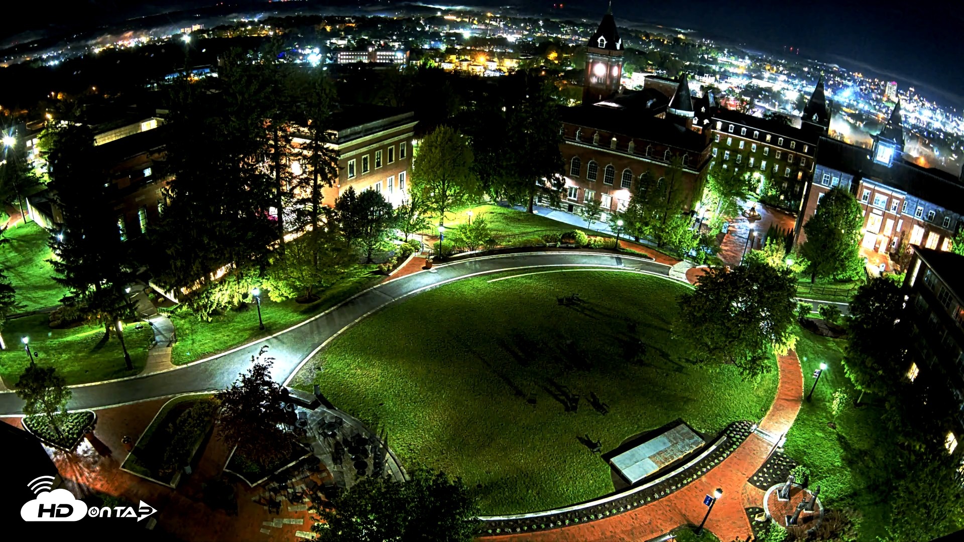 Snapshot of Holy Cross Hogan Courtyard Live Webcam taken May 14, 2026, 10:55pm EDT