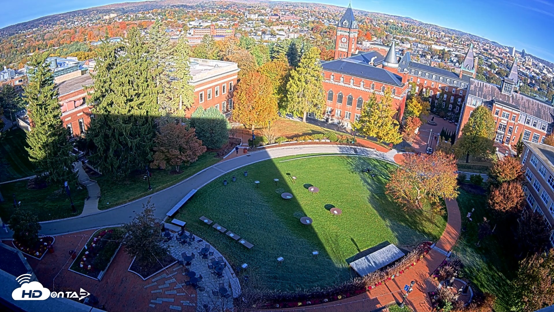Snapshot of Holy Cross Hogan Courtyard Live Webcam taken Oct 24, 2026, 9:17am EDT