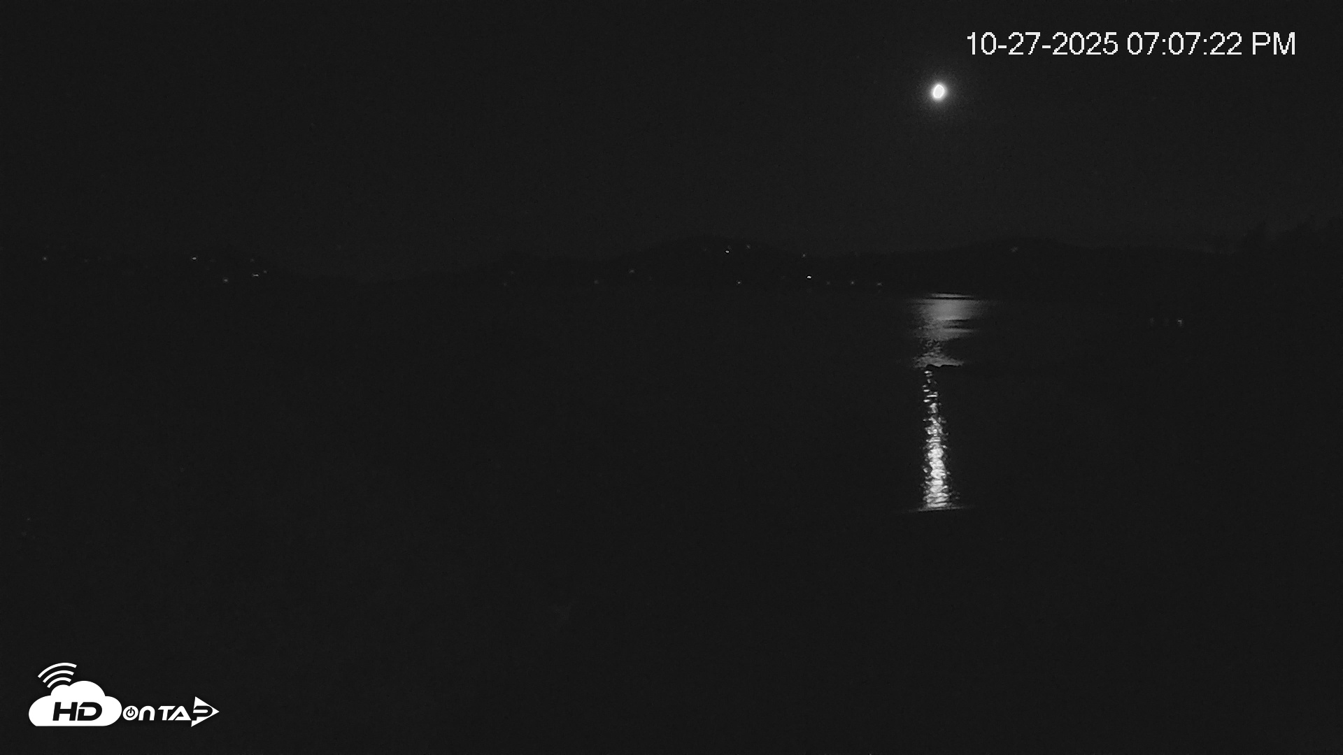 Snapshot of The Landmark On Orcas Island Live Webcam taken Oct 27, 2025, 7:08pm PDT