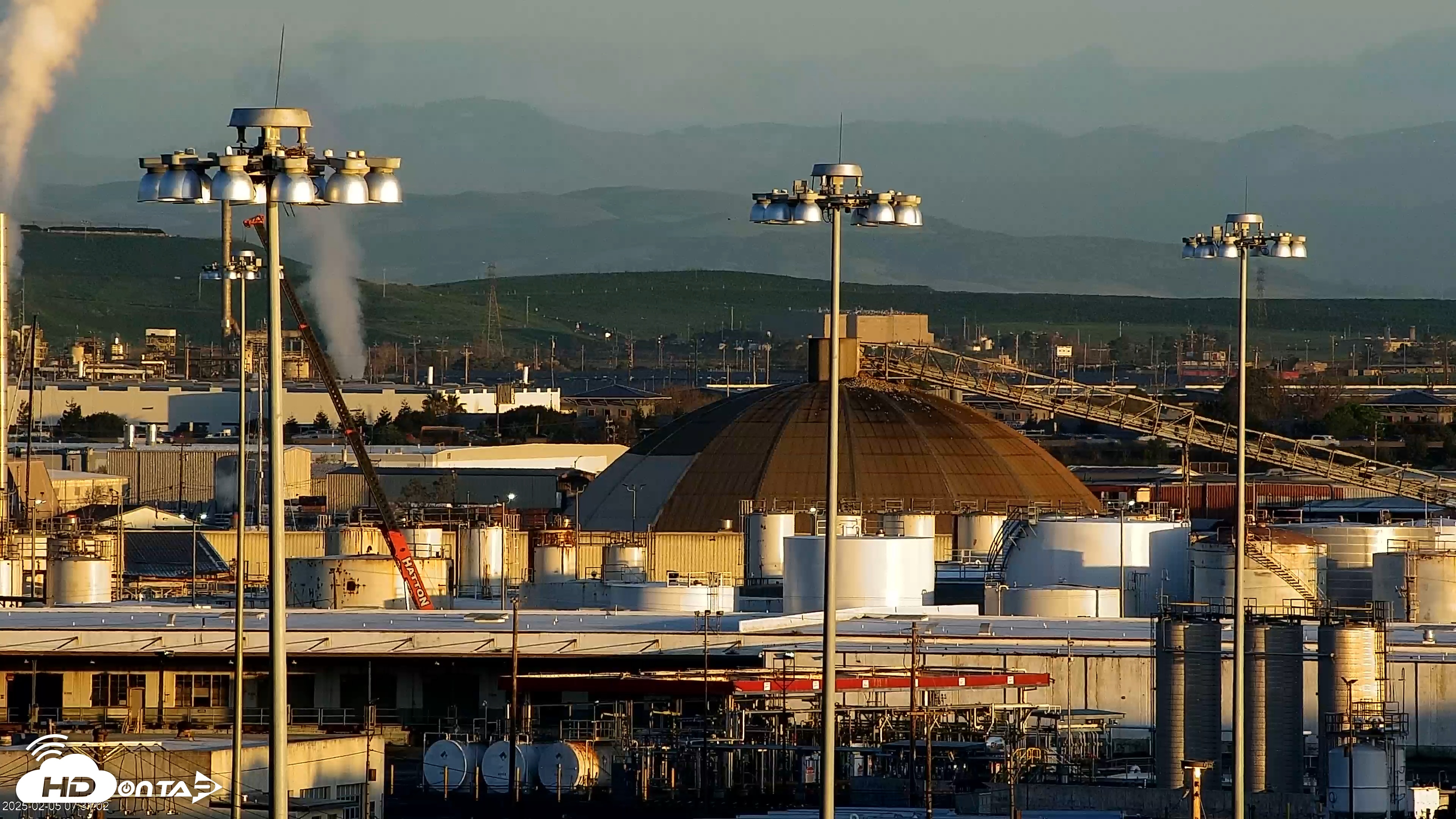 Snapshot of Golden Gate Ospreys Live Crane Cam taken Feb 5, 2025, 7:31am PST