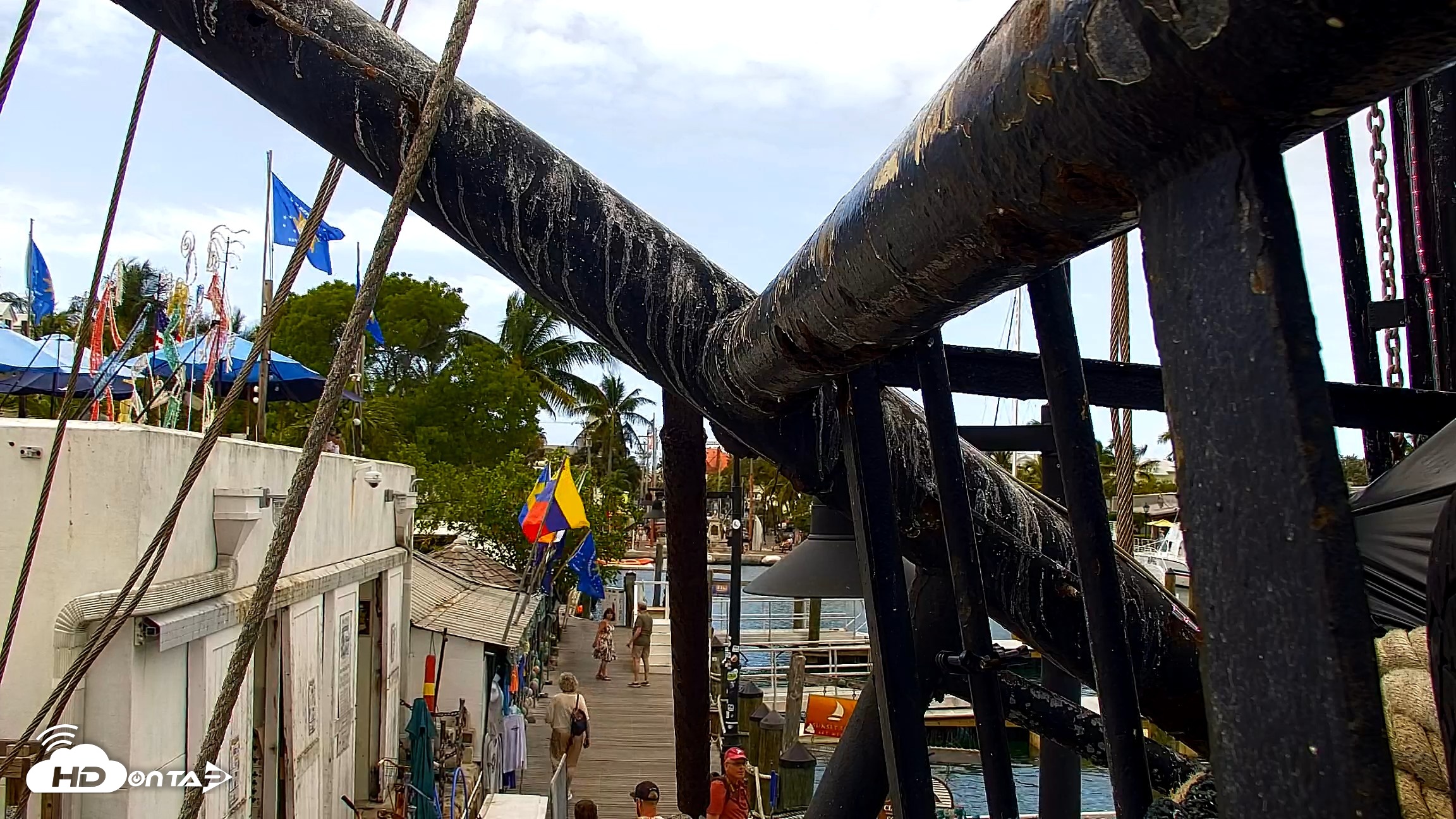 Snapshot of Miss Key West Shrimp Boat Live Cam taken Apr 14, 2026, 10:40am EDT