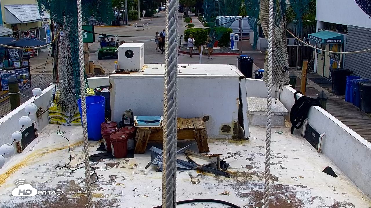 Snapshot of Miss Key West Shrimp Boat Live Cam taken Aug 31, 2026, 1:21pm EDT