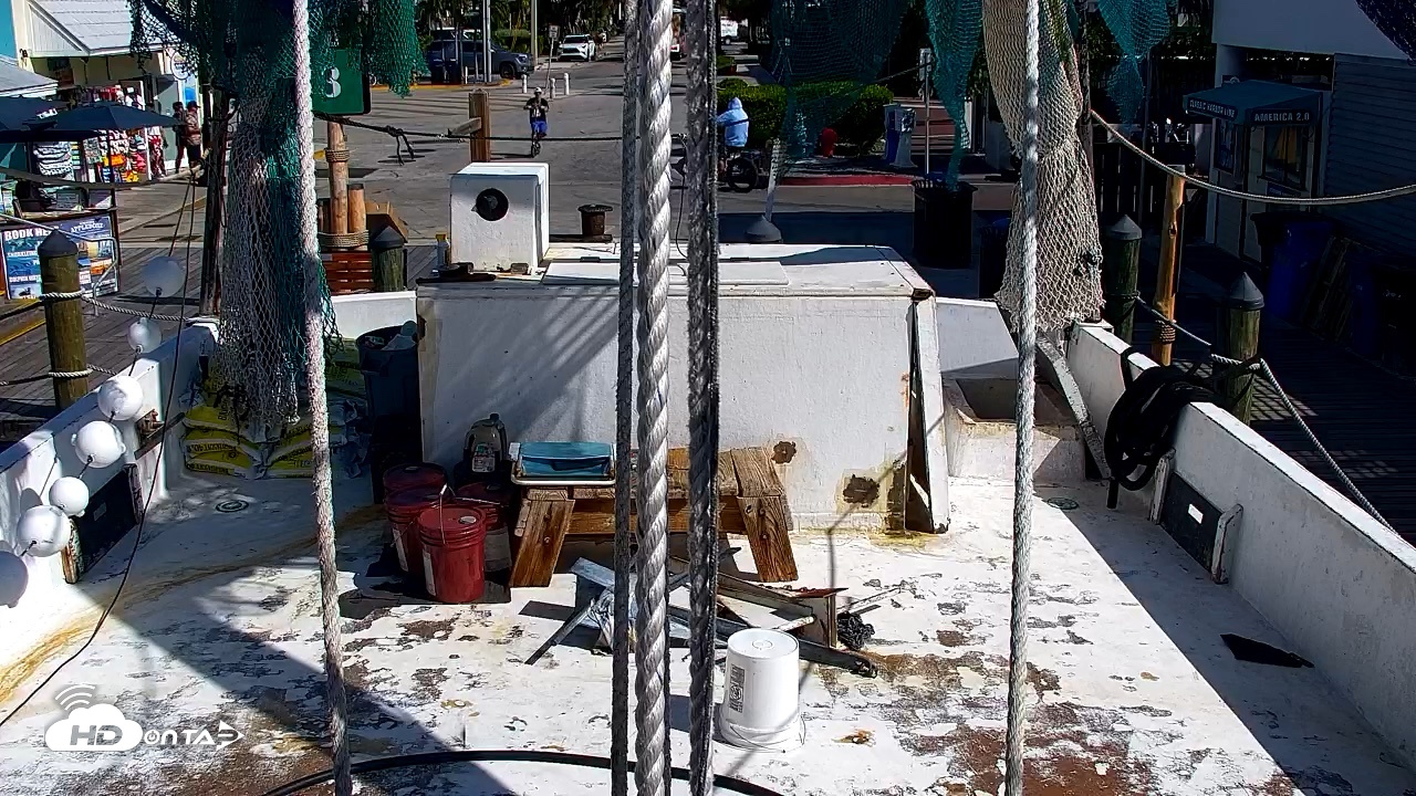 Snapshot of Miss Key West Shrimp Boat Live Cam taken Aug 26, 2026, 4:39pm EDT
