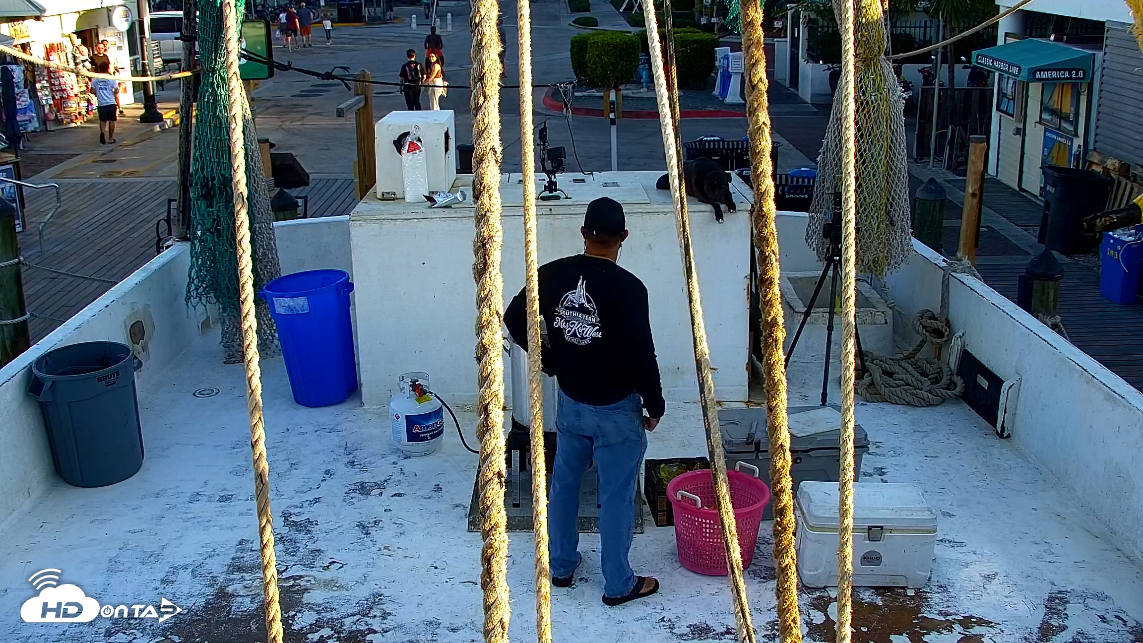 Snapshot of Miss Key West Shrimp Boat Live Cam taken Nov 16, 2025, 4:58pm EST