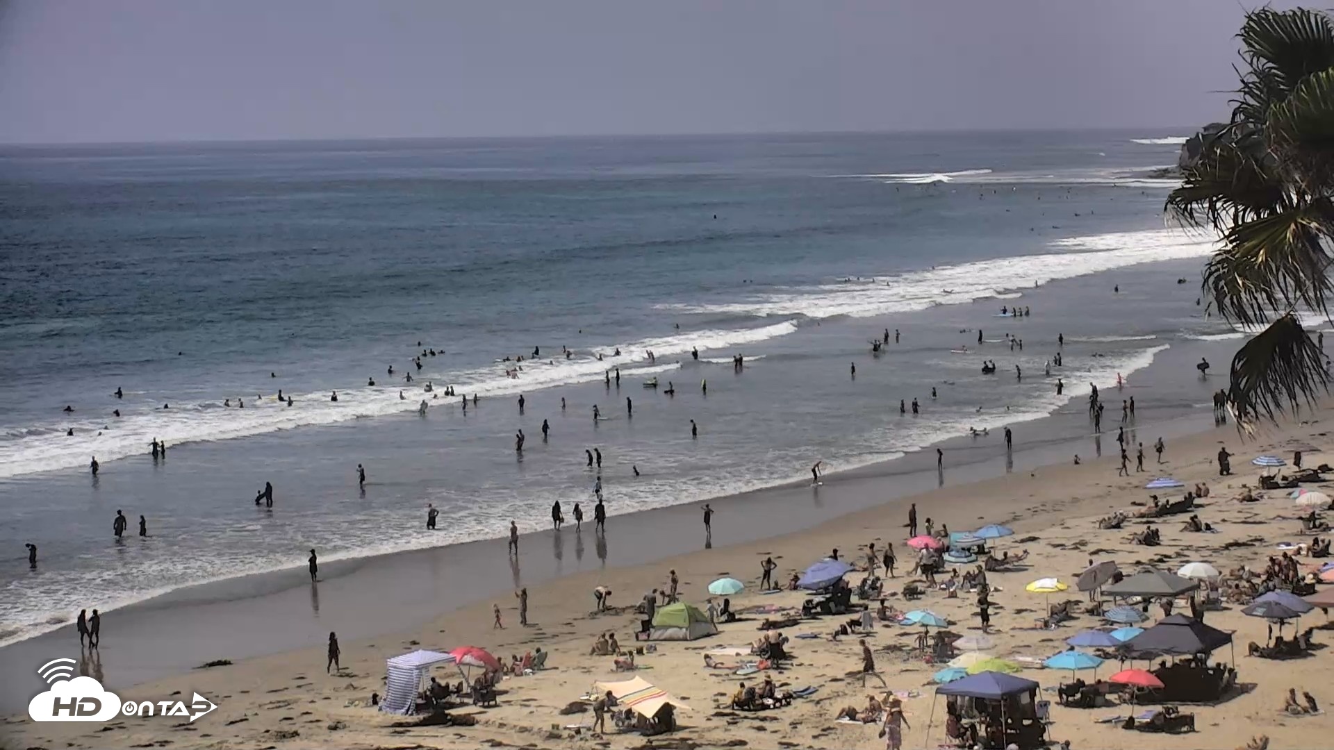 Snapshot of Pacific Beach Live Surf Webcam taken Jul 26, 2026, 2:15pm PDT