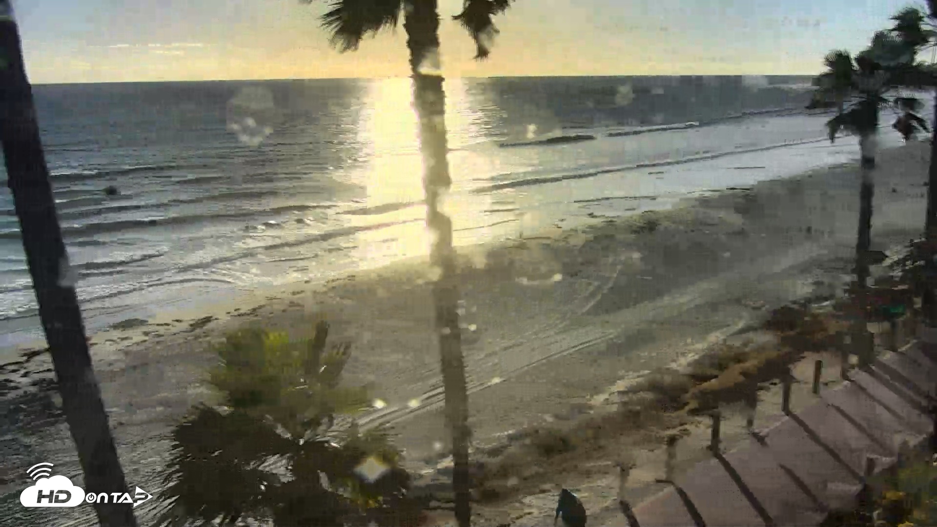 Snapshot of Pacific Beach Live Surf Webcam taken May 29, 2026, 6:50pm PDT