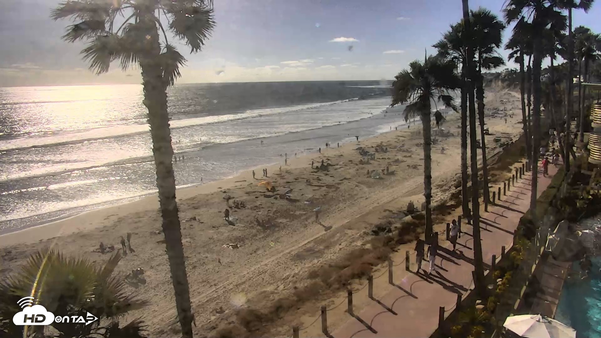 Snapshot of Pacific Beach Live Surf Webcam taken Jun 20, 2026, 5:35pm PDT