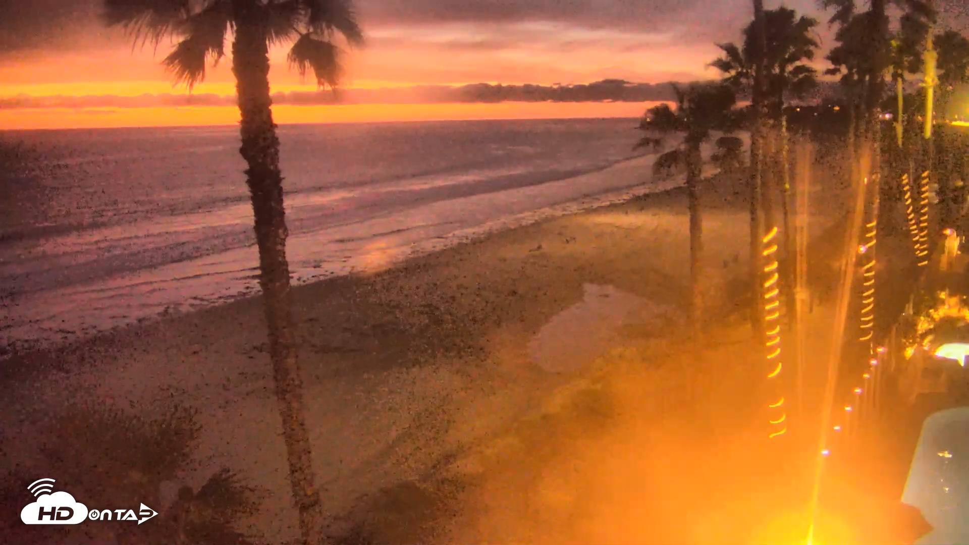 Snapshot of Pacific Beach Live Surf Webcam taken Apr 20, 2026, 7:56pm PDT