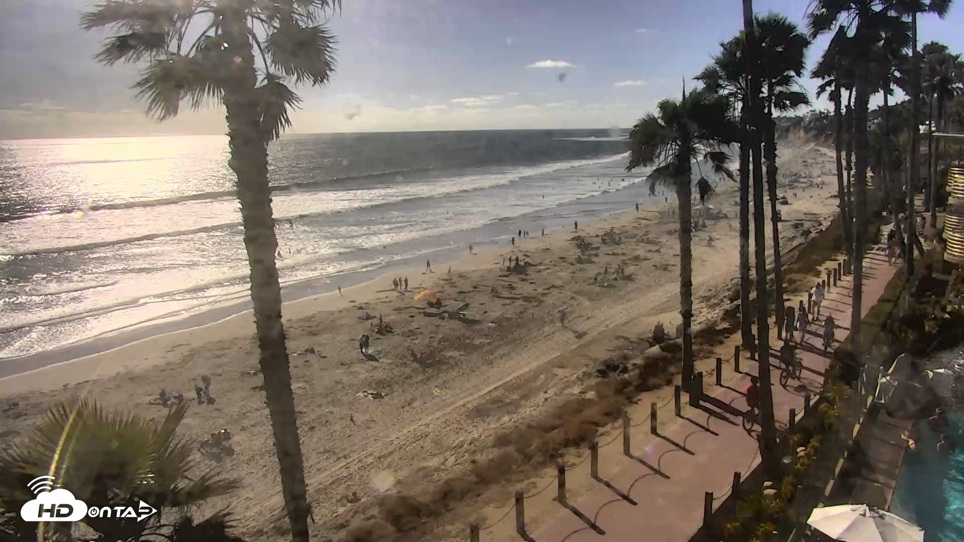 Snapshot of Pacific Beach Live Surf Webcam taken Jun 20, 2026, 5:34pm PDT