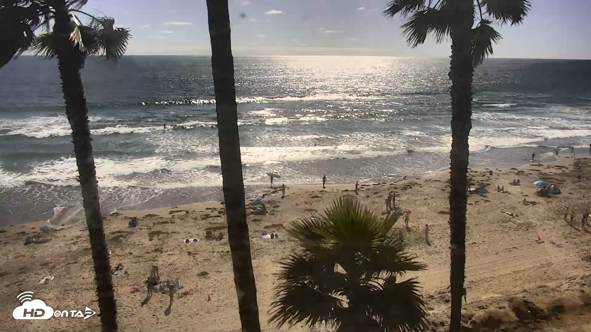 Snapshot of Pacific Beach Live Surf Webcam taken Jun 21, 2026, 4:36pm PDT