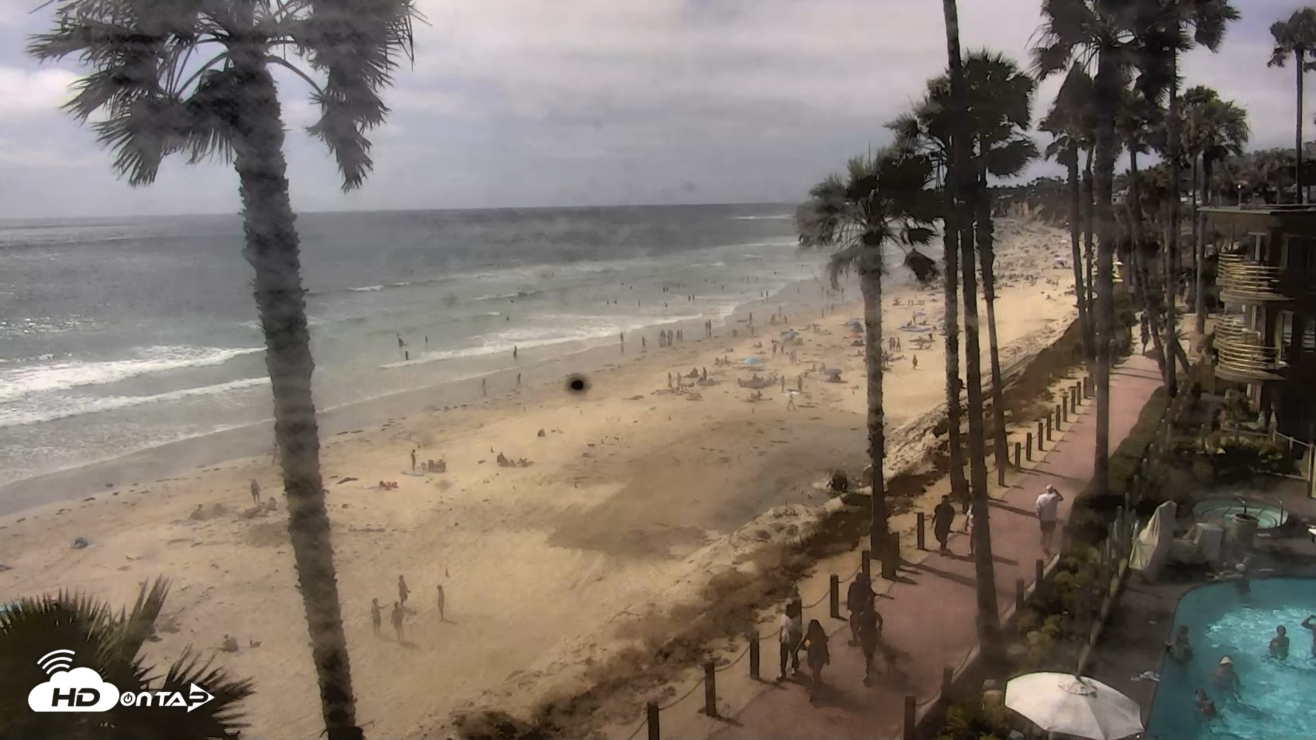 Snapshot of Pacific Beach Live Surf Webcam taken Jun 12, 2026, 3:39pm PDT