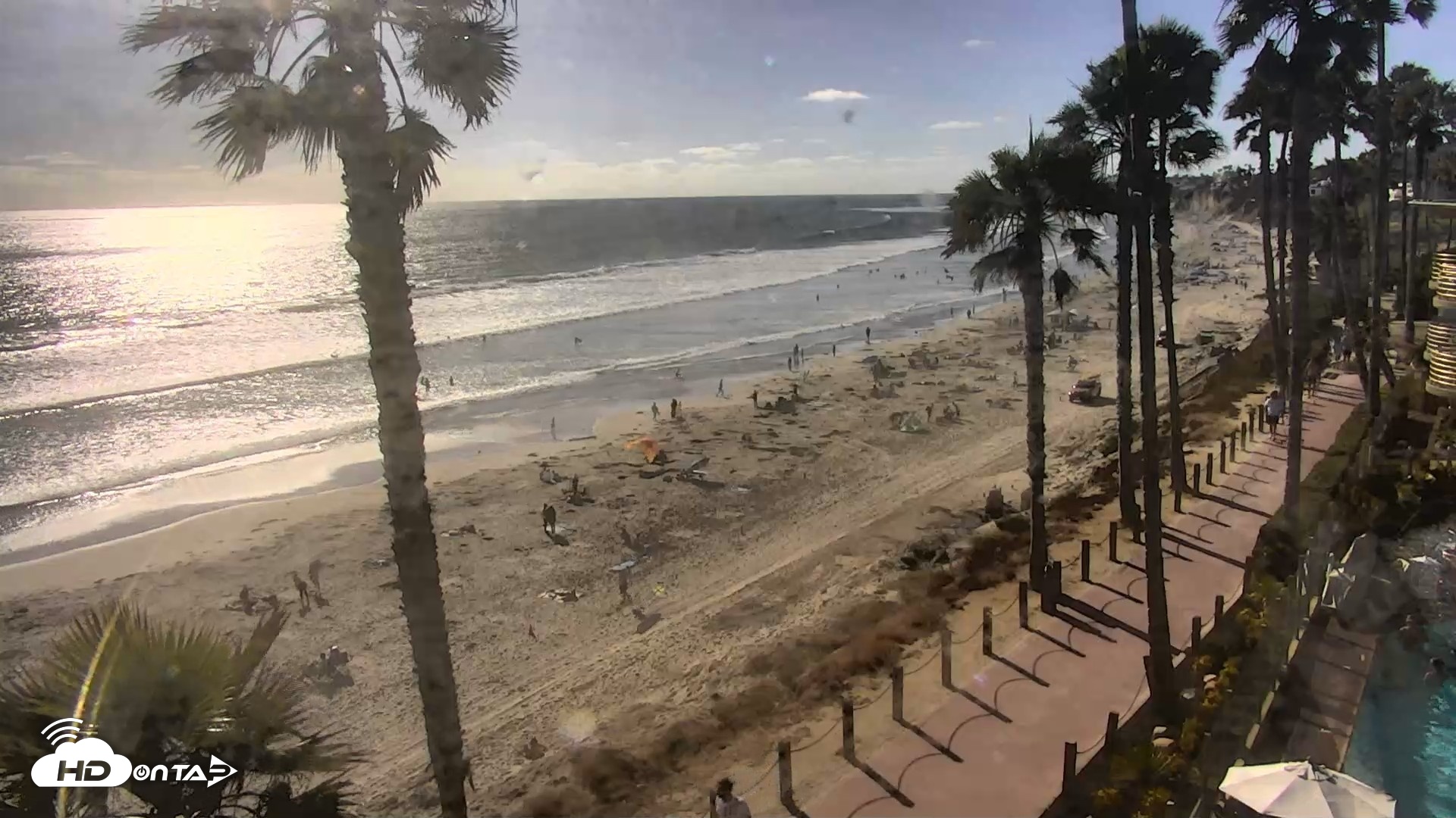 Snapshot of Pacific Beach Live Surf Webcam taken Jun 20, 2026, 5:35pm PDT