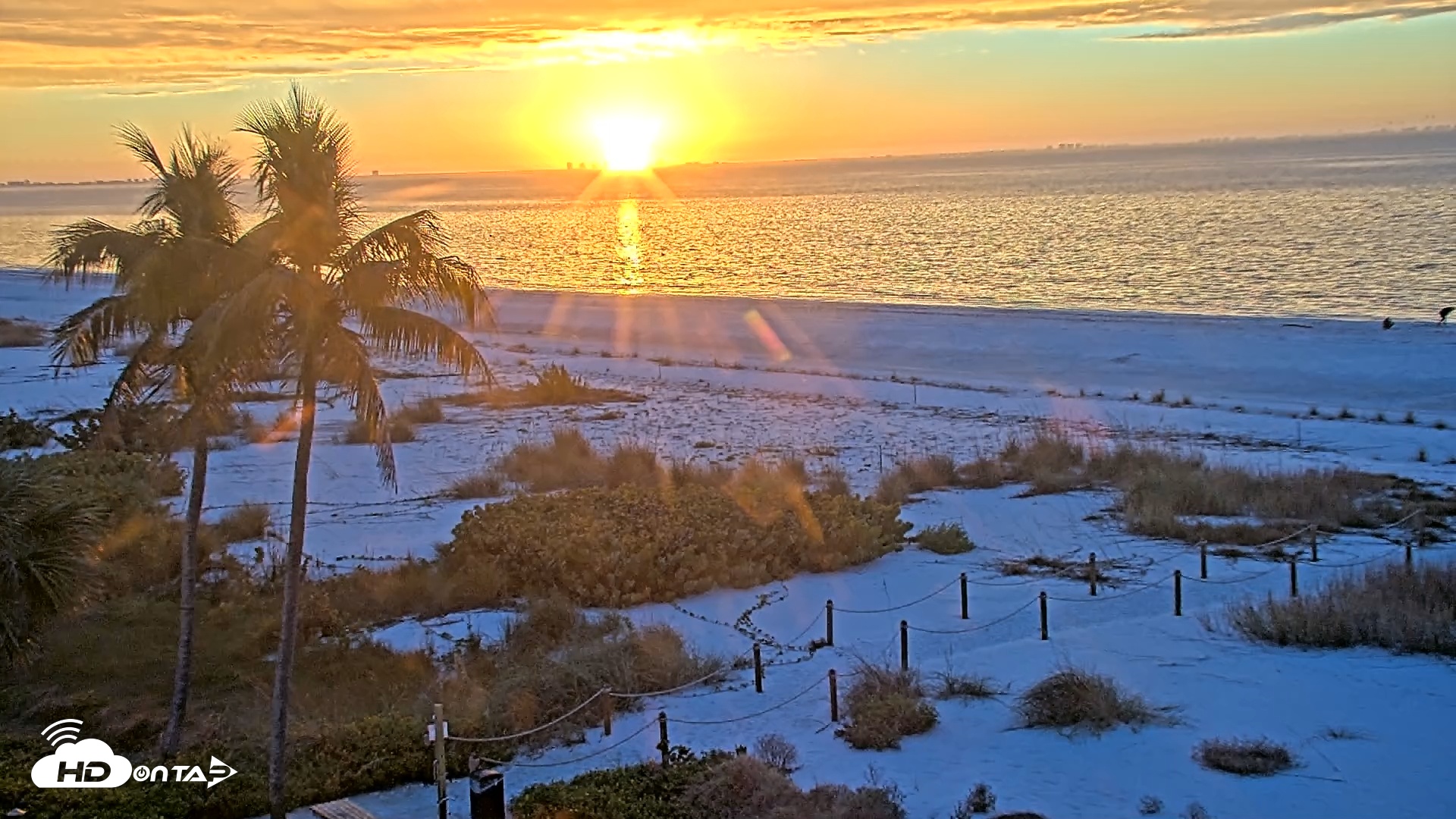 Snapshot of Oceans Reach Sanibel Island Live Cam taken Feb 5, 2026, 7:14am EST