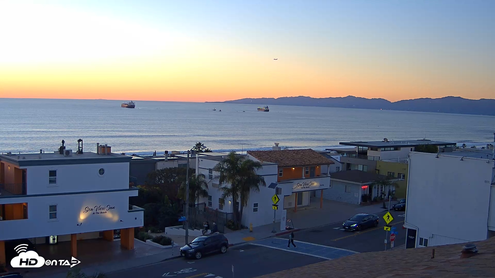 Snapshot of Sea View Inn Manhattan Beach Live Webcam taken Jan 9, 2026, 5:04pm PST