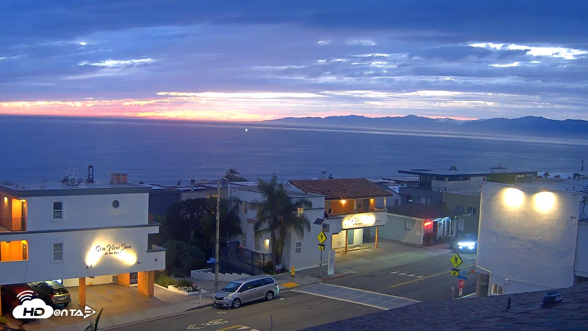 Snapshot of Sea View Inn Manhattan Beach Live Webcam taken Sep 6, 2026, 7:28pm PDT