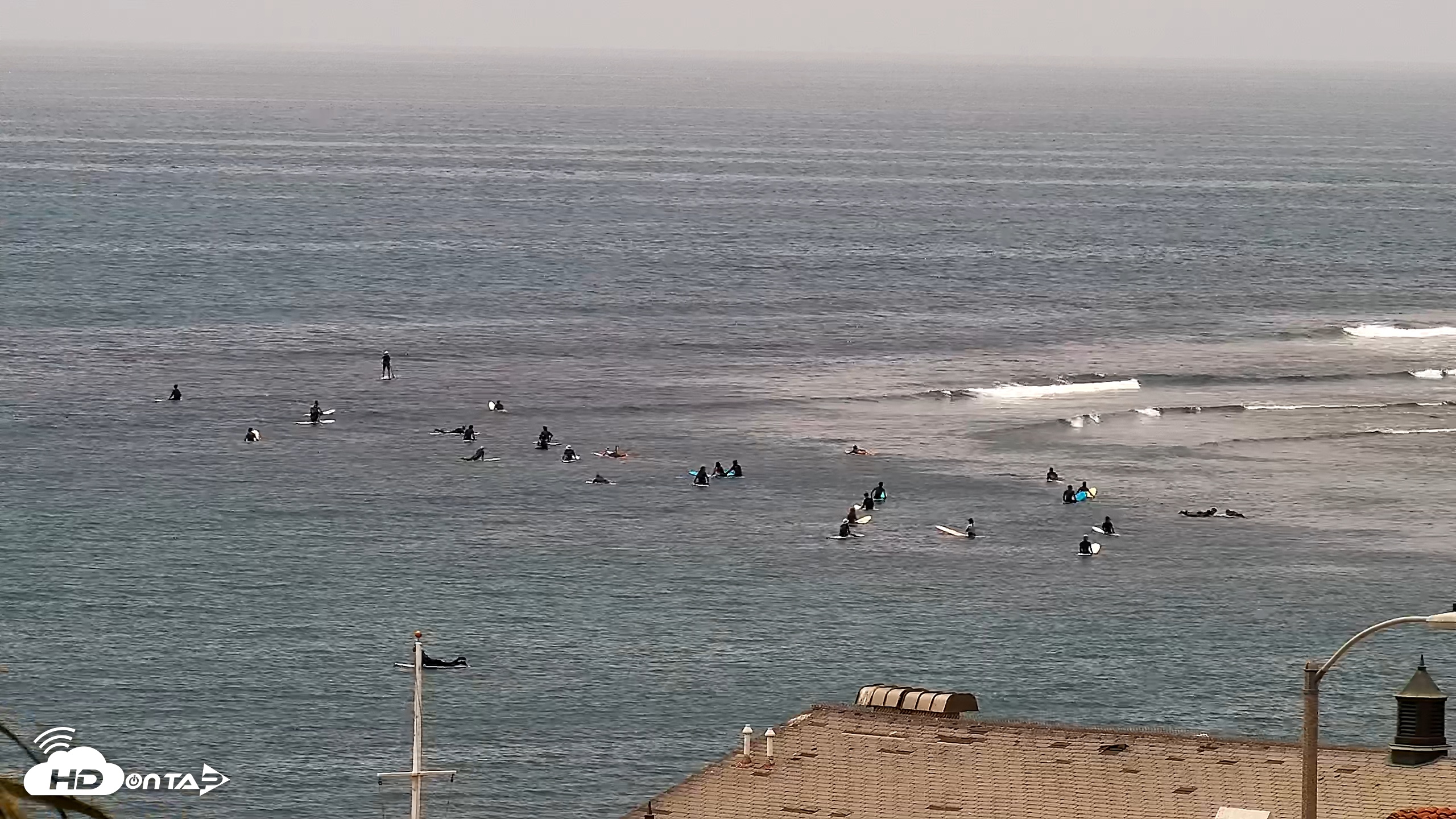 Snapshot of Malibu Point Live Surf Cam taken Jun 19, 2025, 12:28pm PDT