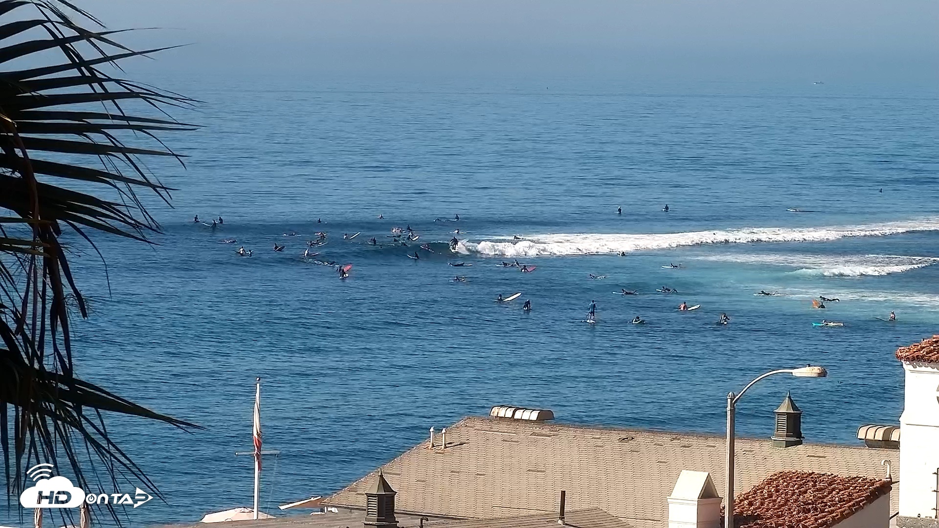 Snapshot of Malibu Point Live Surf Cam taken Aug 23, 2026, 9:22am PDT