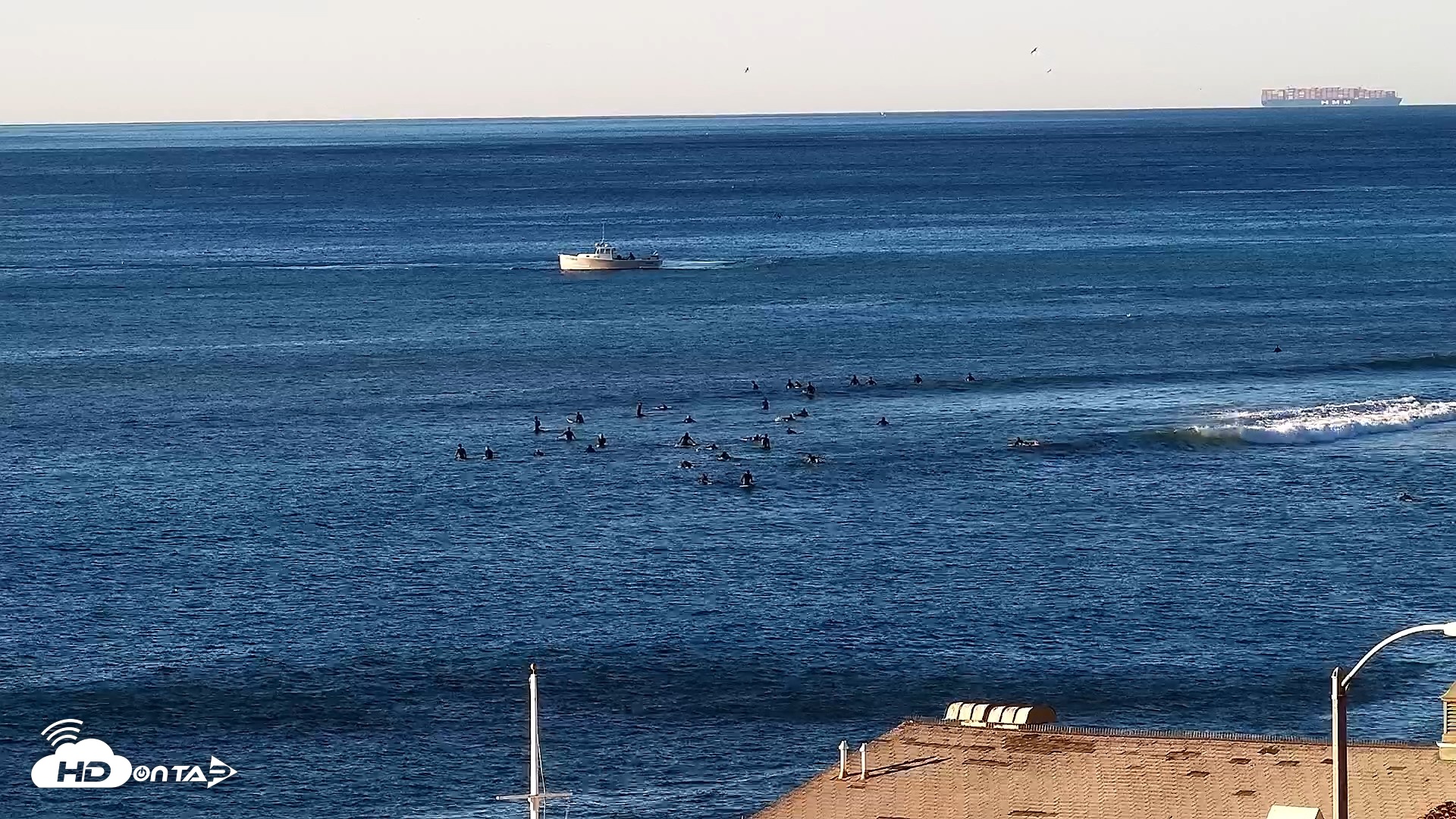 Snapshot of Malibu Point Live Surf Cam taken Oct 14, 2026, 7:56am PDT