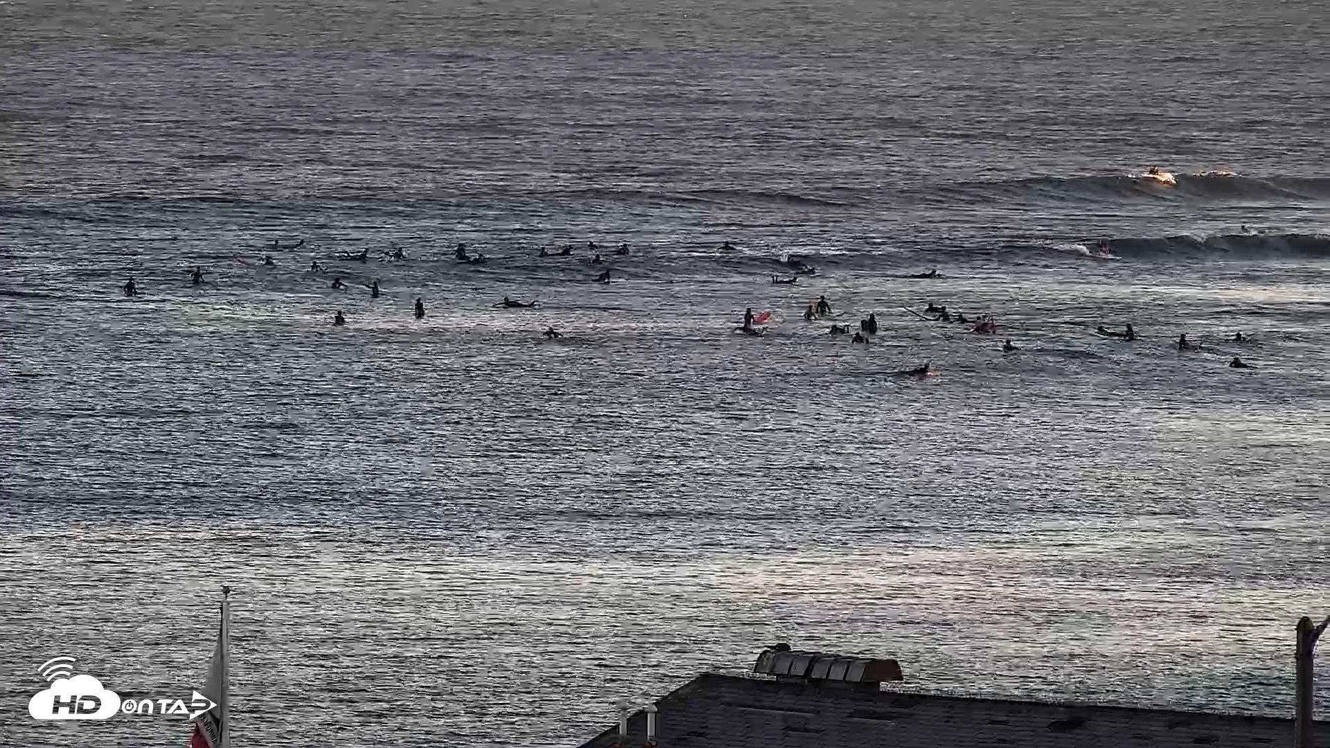 Snapshot of Malibu Point Live Surf Cam taken Jul 2, 2026, 7:41pm PDT