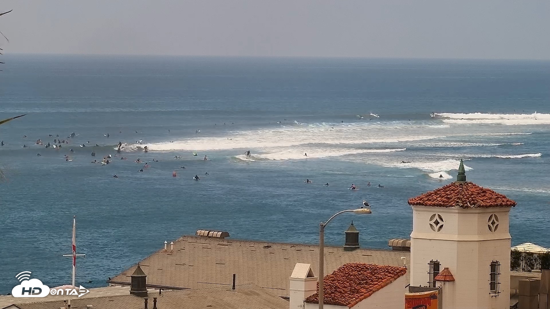 Snapshot of Malibu Point Live Surf Cam taken Jul 20, 2026, 12:37pm PDT