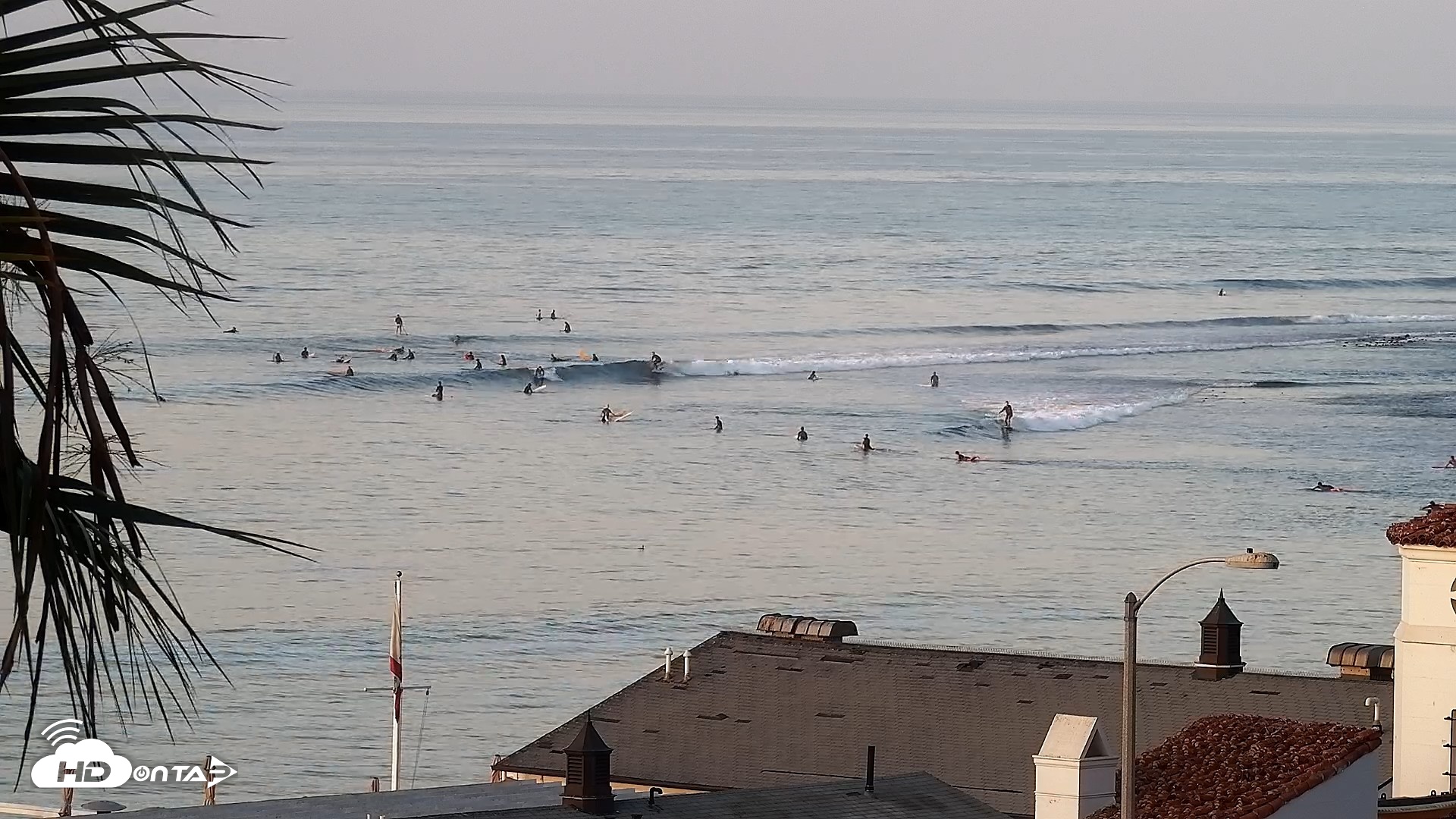 Snapshot of Malibu Point Live Surf Cam taken Aug 10, 2026, 6:38am PDT