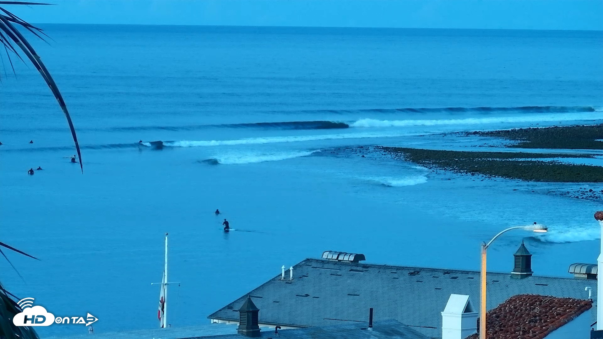 Snapshot of Malibu Point Live Surf Cam taken May 5, 2026, 5:53am PDT