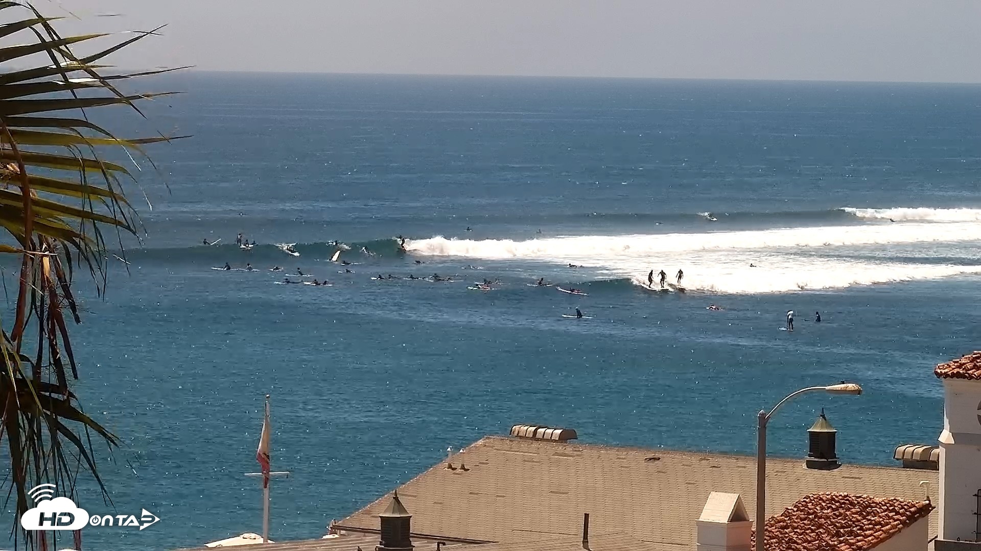 Snapshot of Malibu Point Live Surf Cam taken Aug 17, 2026, 12:24pm PDT