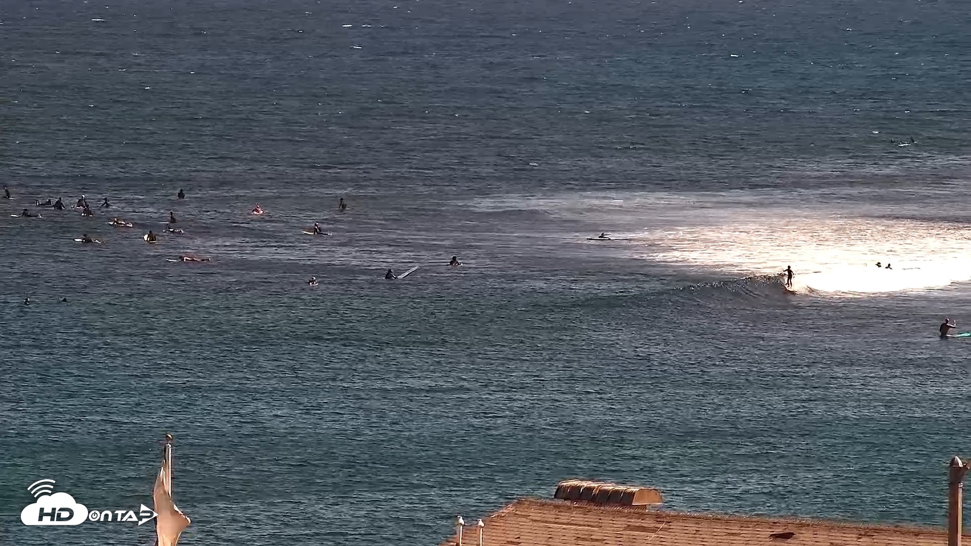 Snapshot of Malibu Point Live Surf Cam taken Jul 2, 2026, 4:12pm PDT