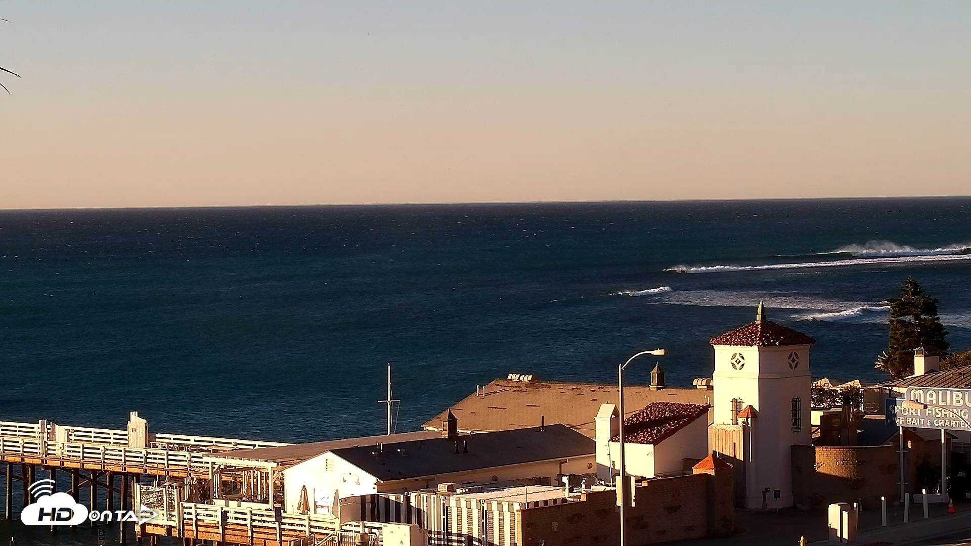 Snapshot of Malibu Point Live Surf Cam taken Oct 16, 2026, 7:49am PDT