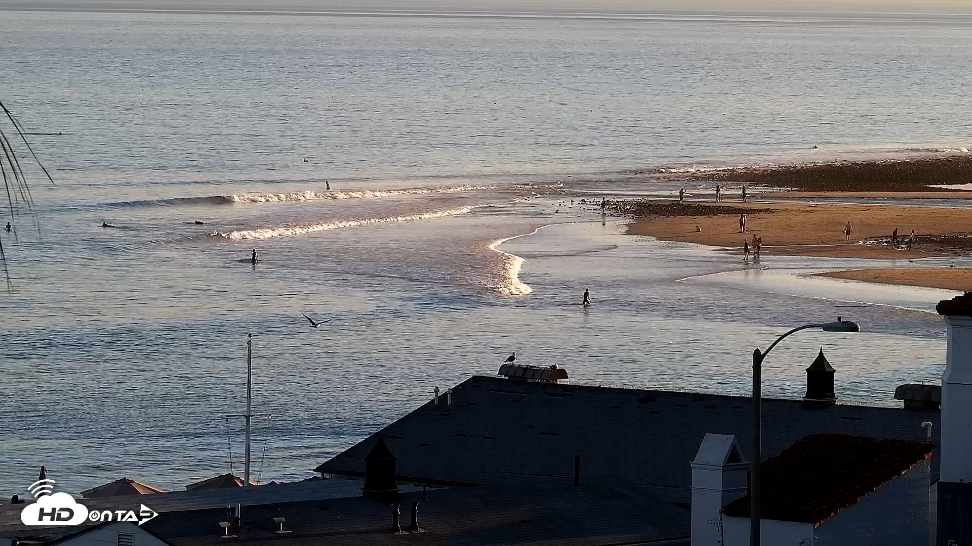 Snapshot of Malibu Point Live Surf Cam taken Jan 17, 2026, 4:39pm PST