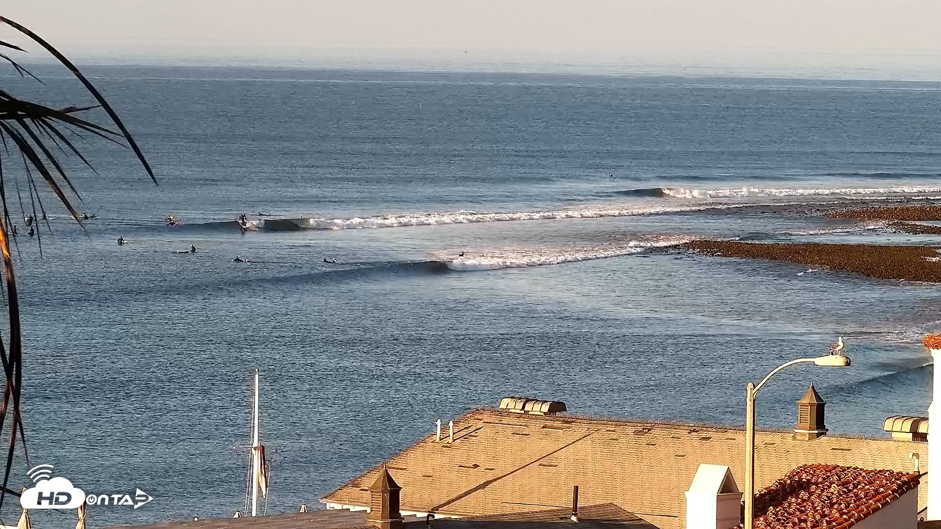 Snapshot of Malibu Point Live Surf Cam taken May 31, 2026, 6:40am PDT