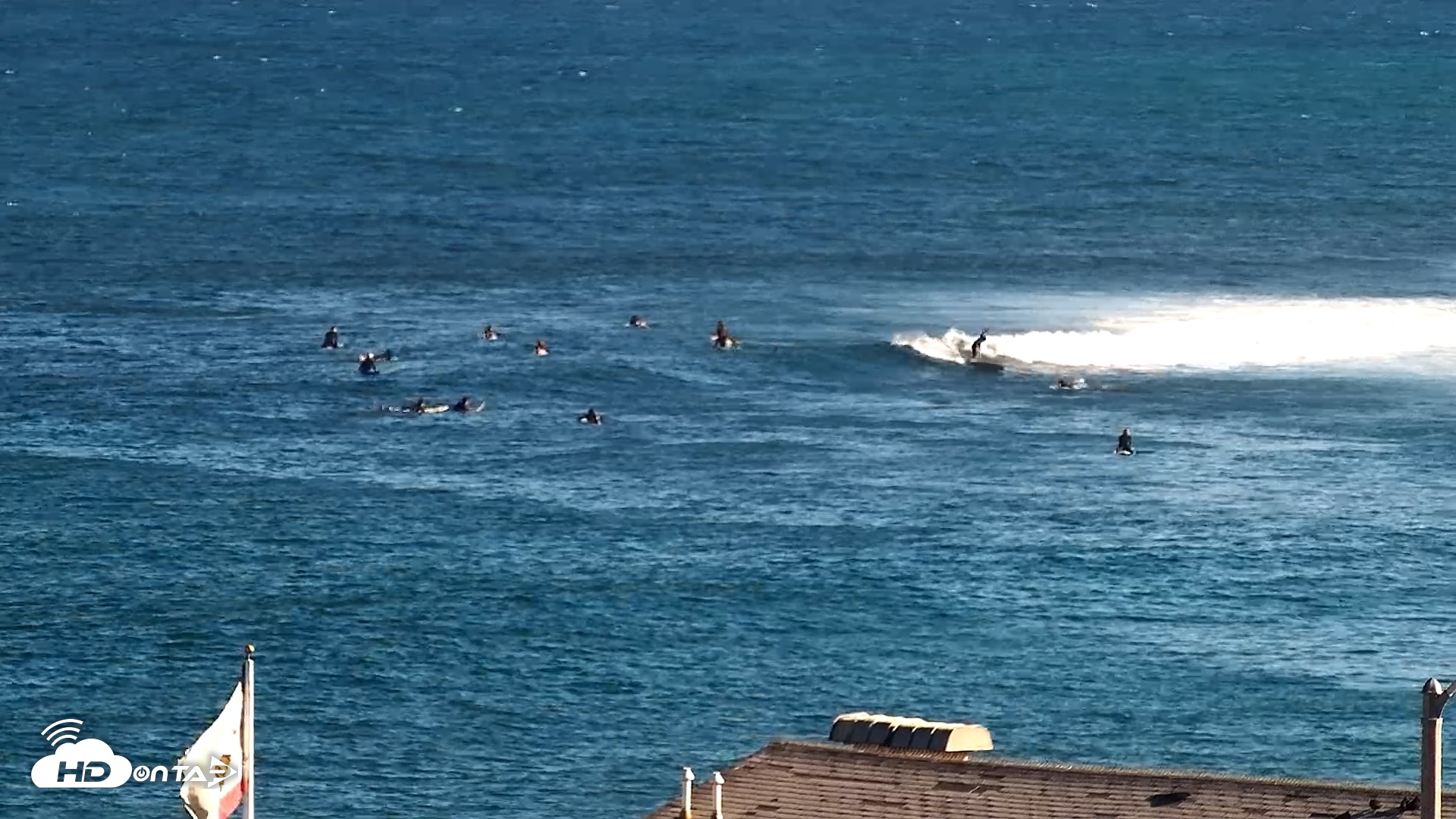 Snapshot of Malibu Point Live Surf Cam taken Jun 27, 2026, 5:53pm PDT