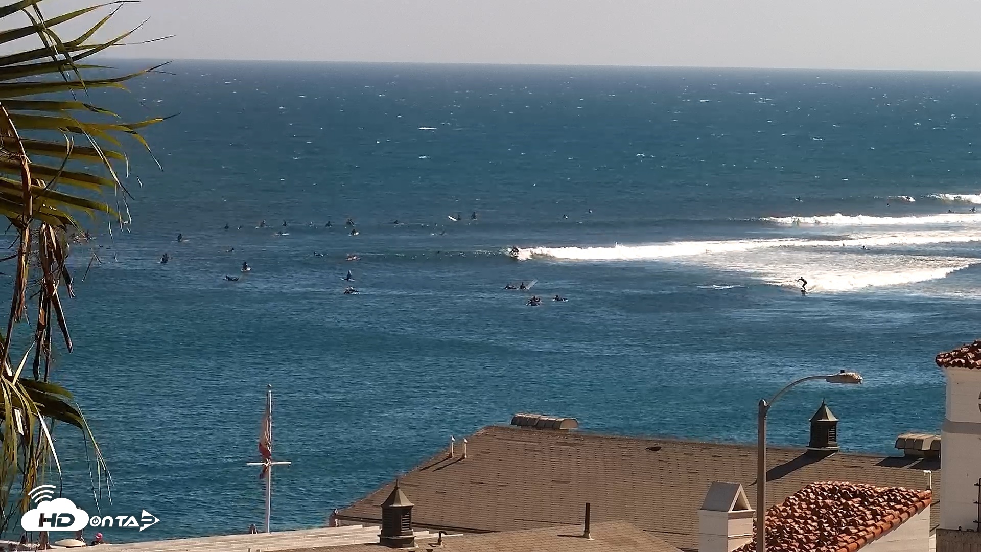 Snapshot of Malibu Point Live Surf Cam taken Aug 17, 2026, 4:05pm PDT