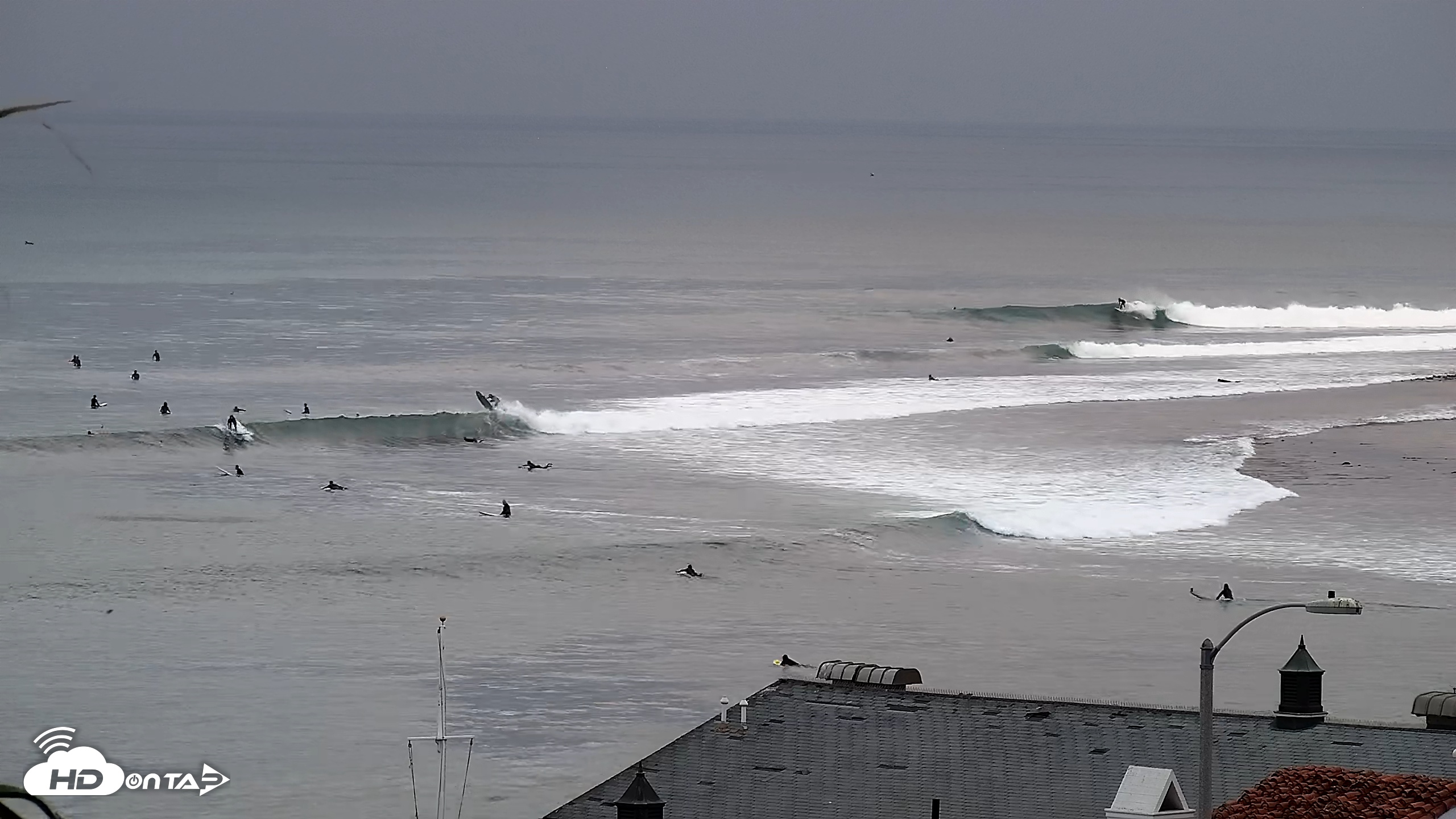 Snapshot of Malibu Point Live Surf Cam taken Jul 7, 2025, 6:12am PDT