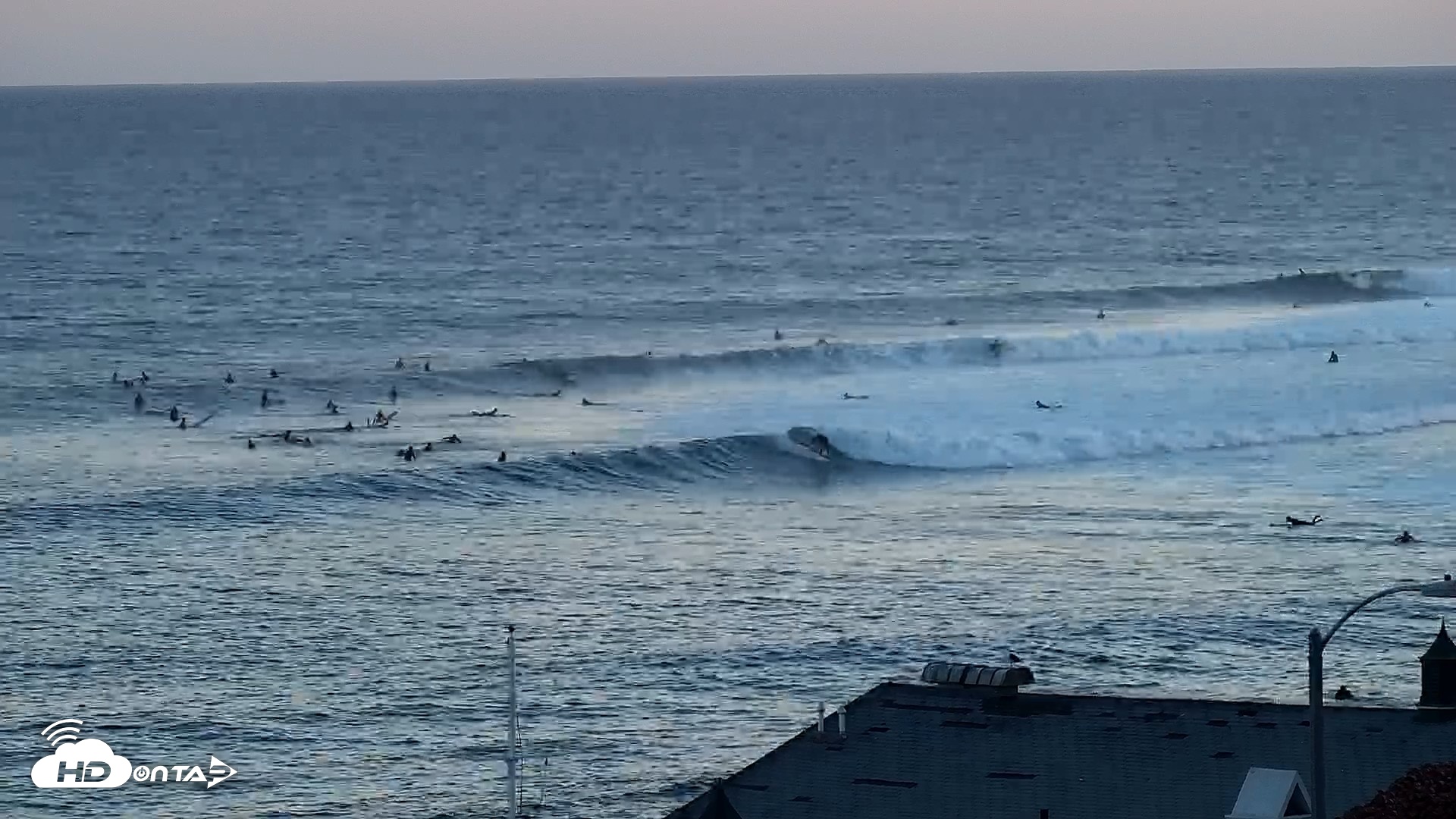 Snapshot of Malibu Point Live Surf Cam taken Oct 18, 2026, 6:13pm PDT