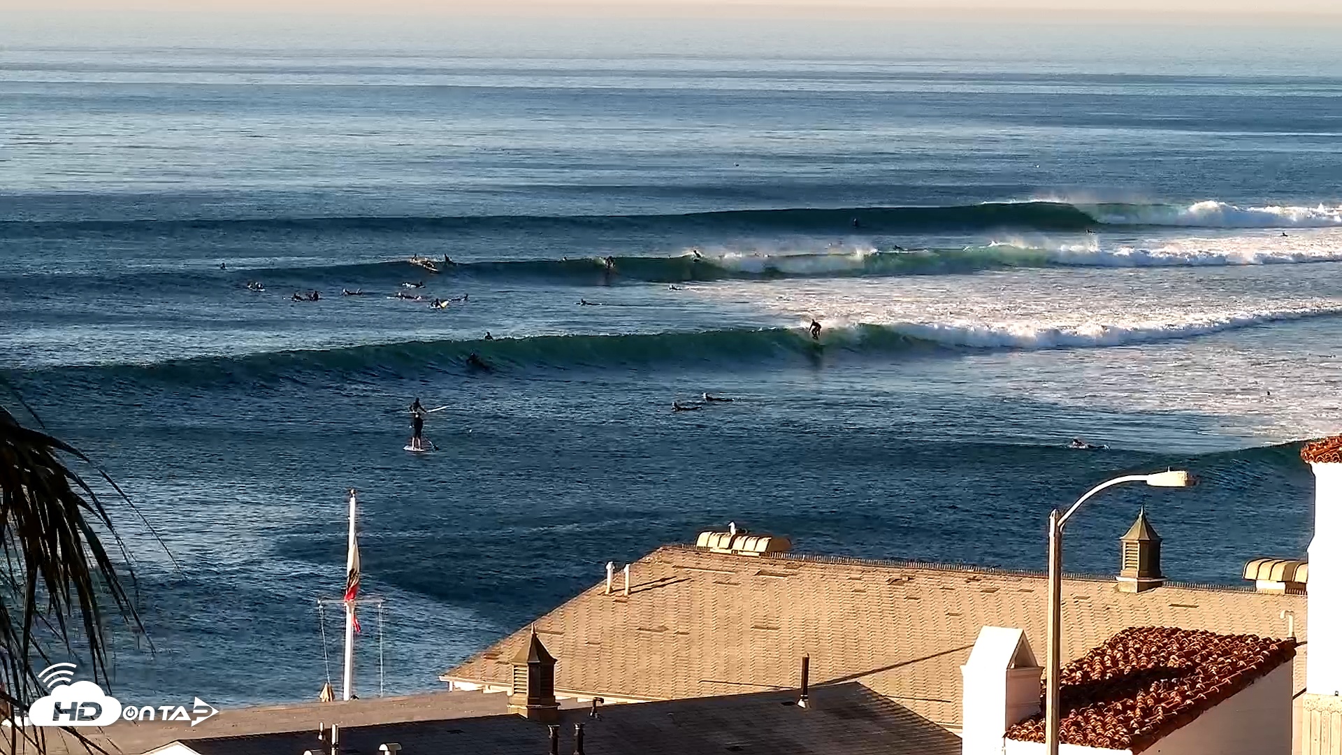 Snapshot of Malibu Point Live Surf Cam taken Mar 17, 2026, 8:05am PDT