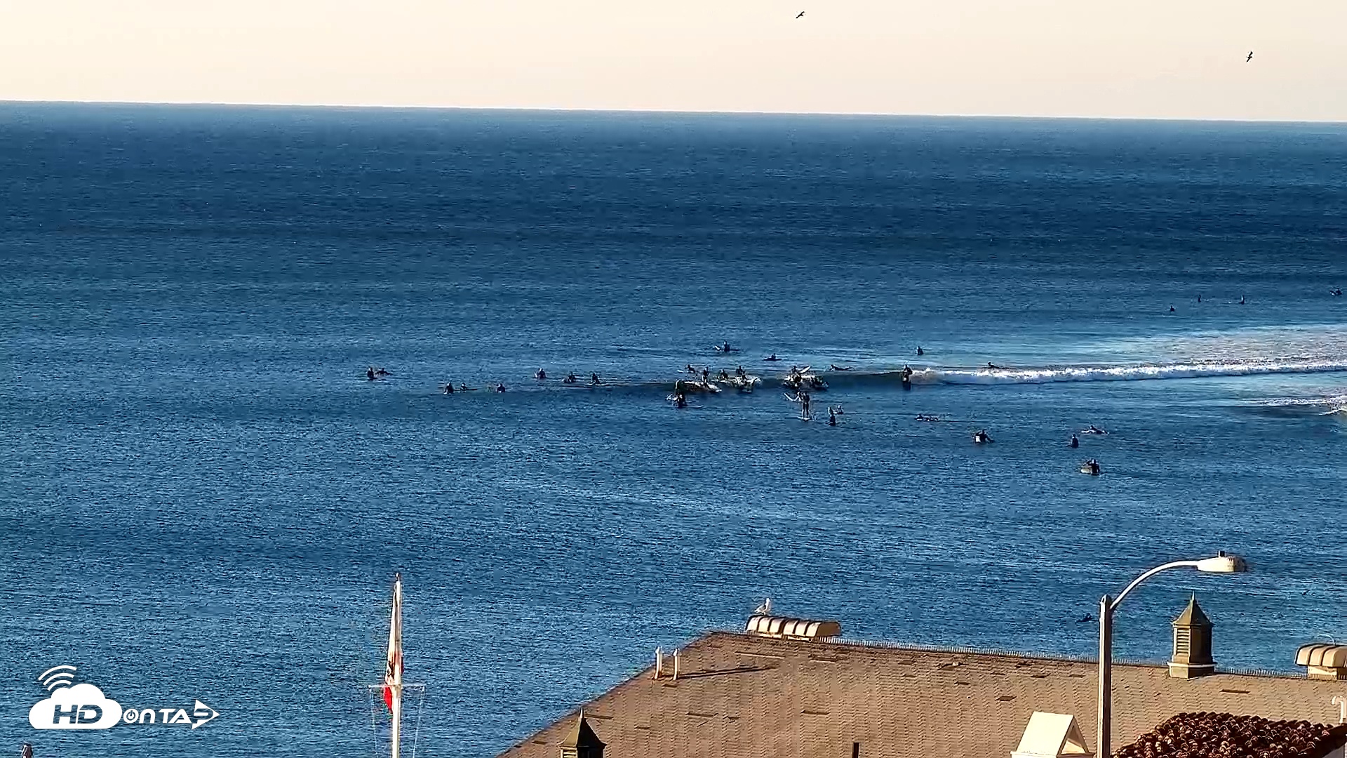 Snapshot of Malibu Point Live Surf Cam taken Nov 25, 2025, 7:34am PST