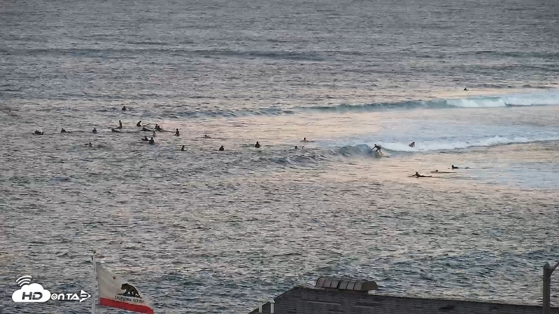 Snapshot of Malibu Point Live Surf Cam taken Jul 7, 2026, 8:12pm PDT