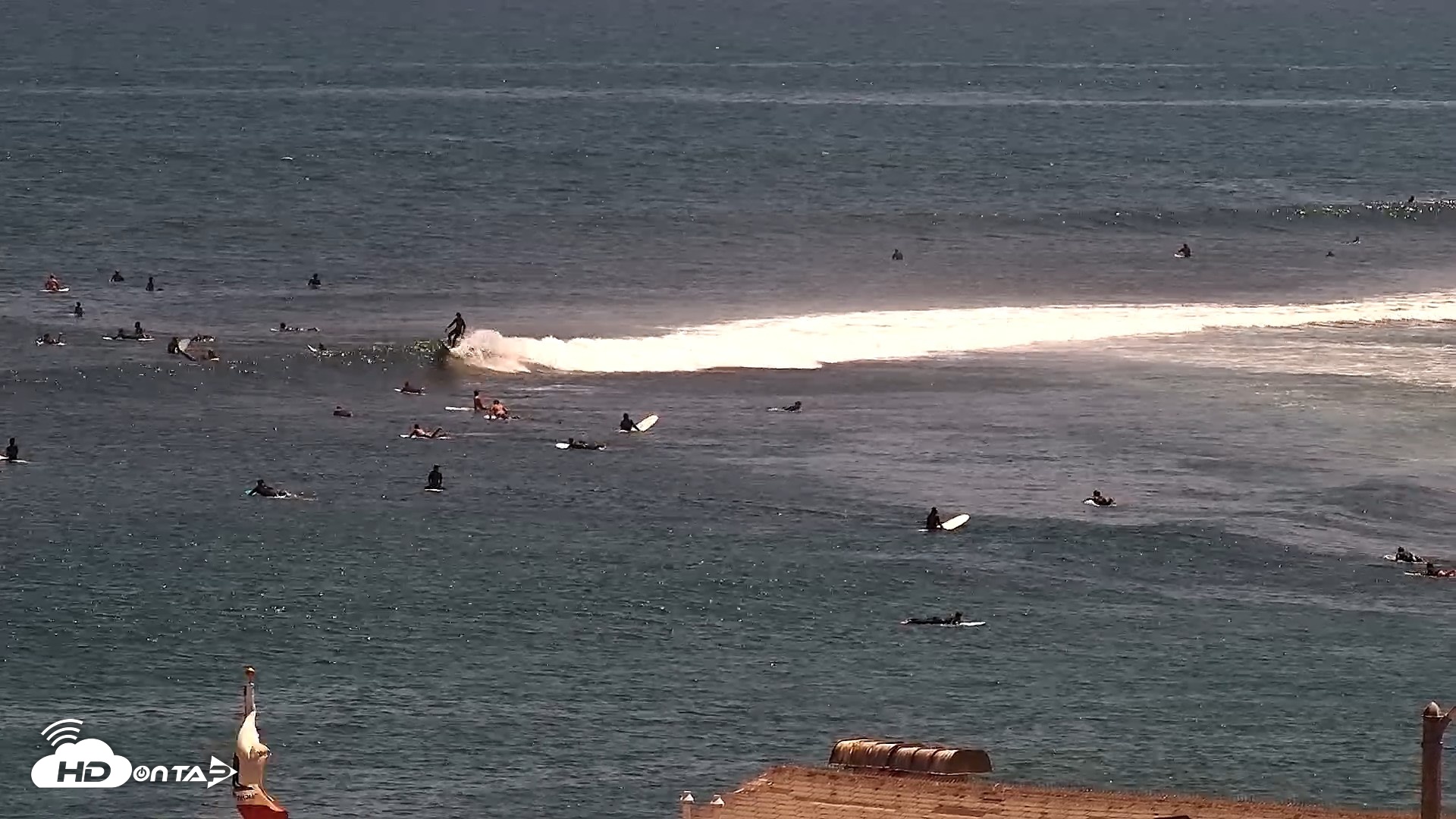 Snapshot of Malibu Point Live Surf Cam taken Jun 23, 2026, 2:24pm PDT