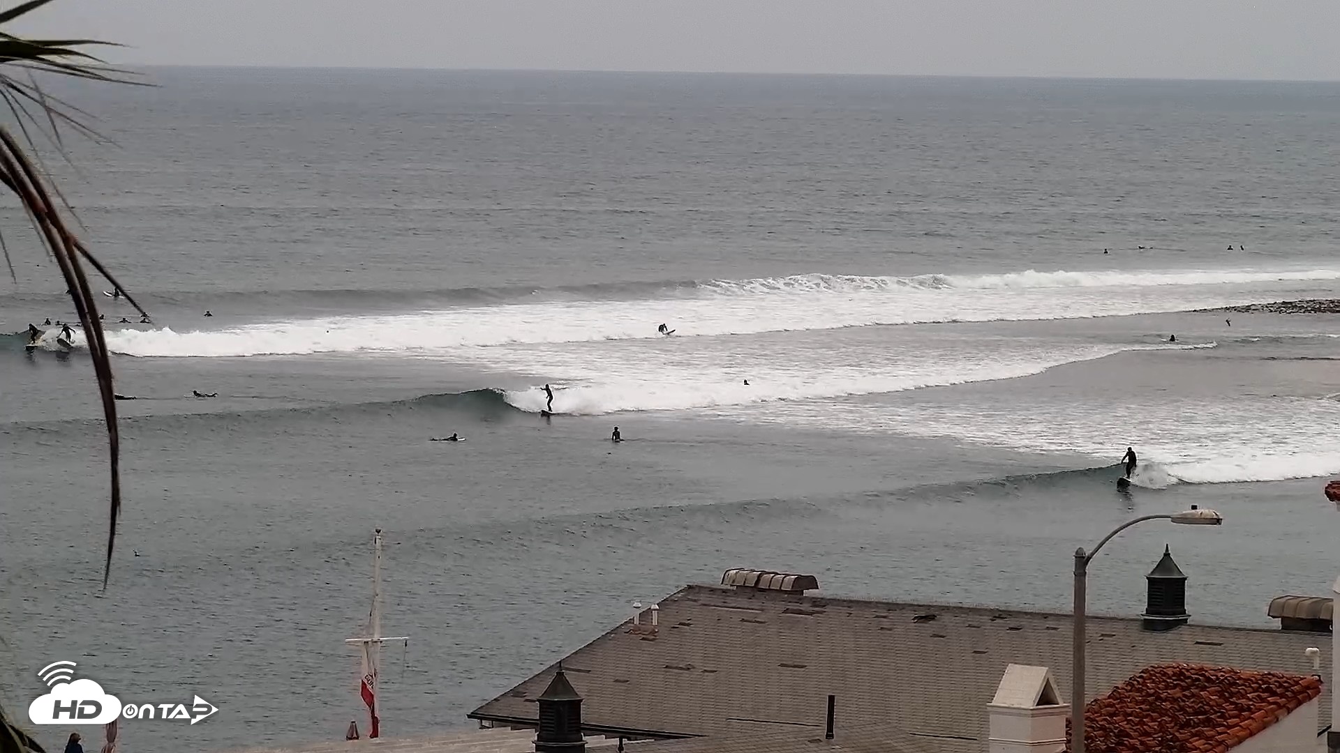 Snapshot of Malibu Point Live Surf Cam taken May 15, 2026, 3:08pm PDT