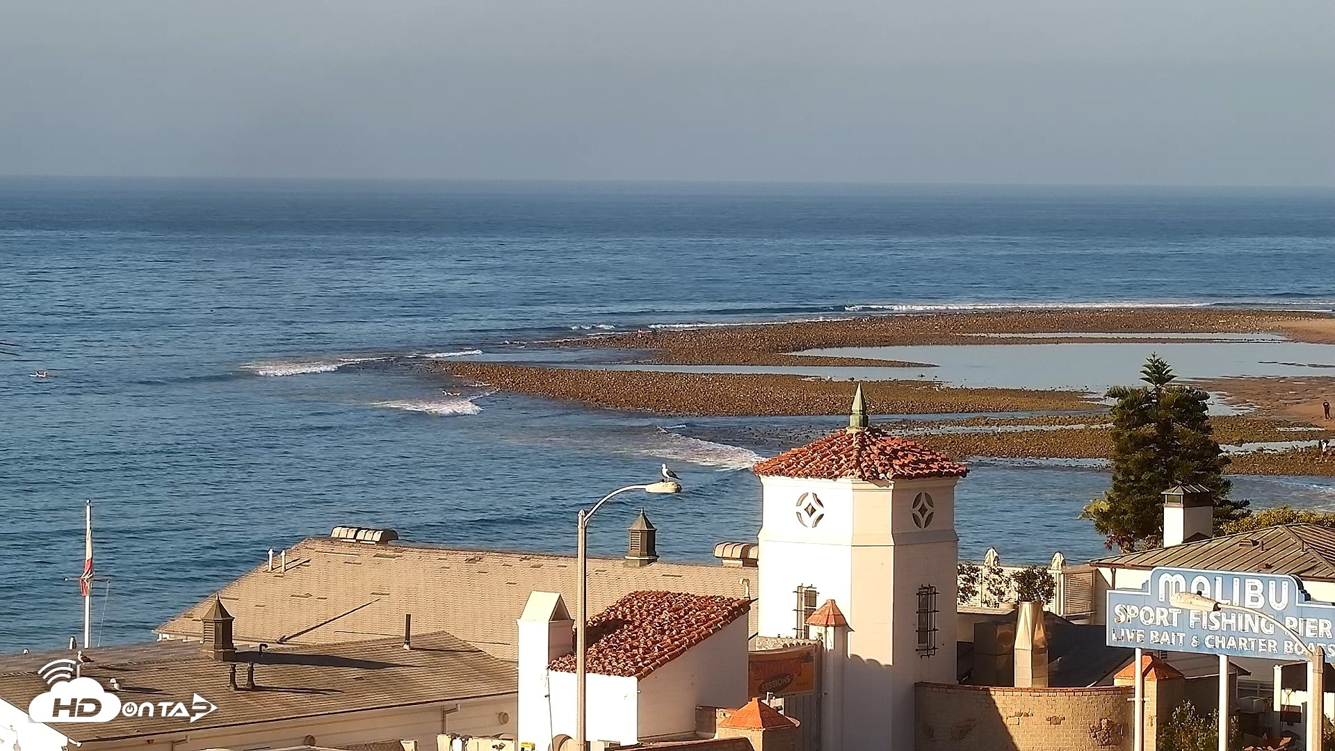 Snapshot of Malibu Point Live Surf Cam taken Jul 16, 2026, 7:34am PDT