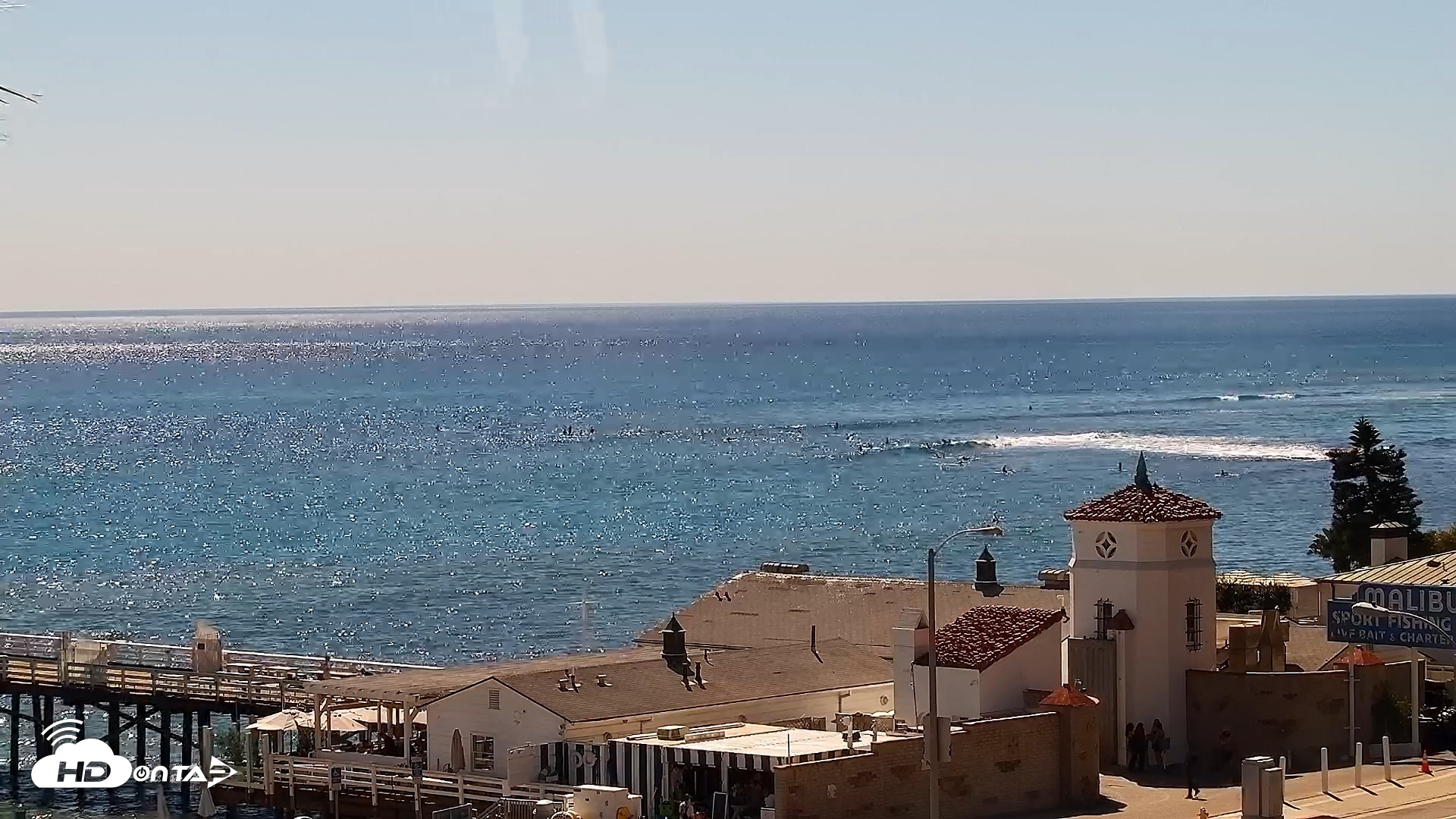 Snapshot of Malibu Point Live Surf Cam taken Oct 16, 2026, 12:53pm PDT