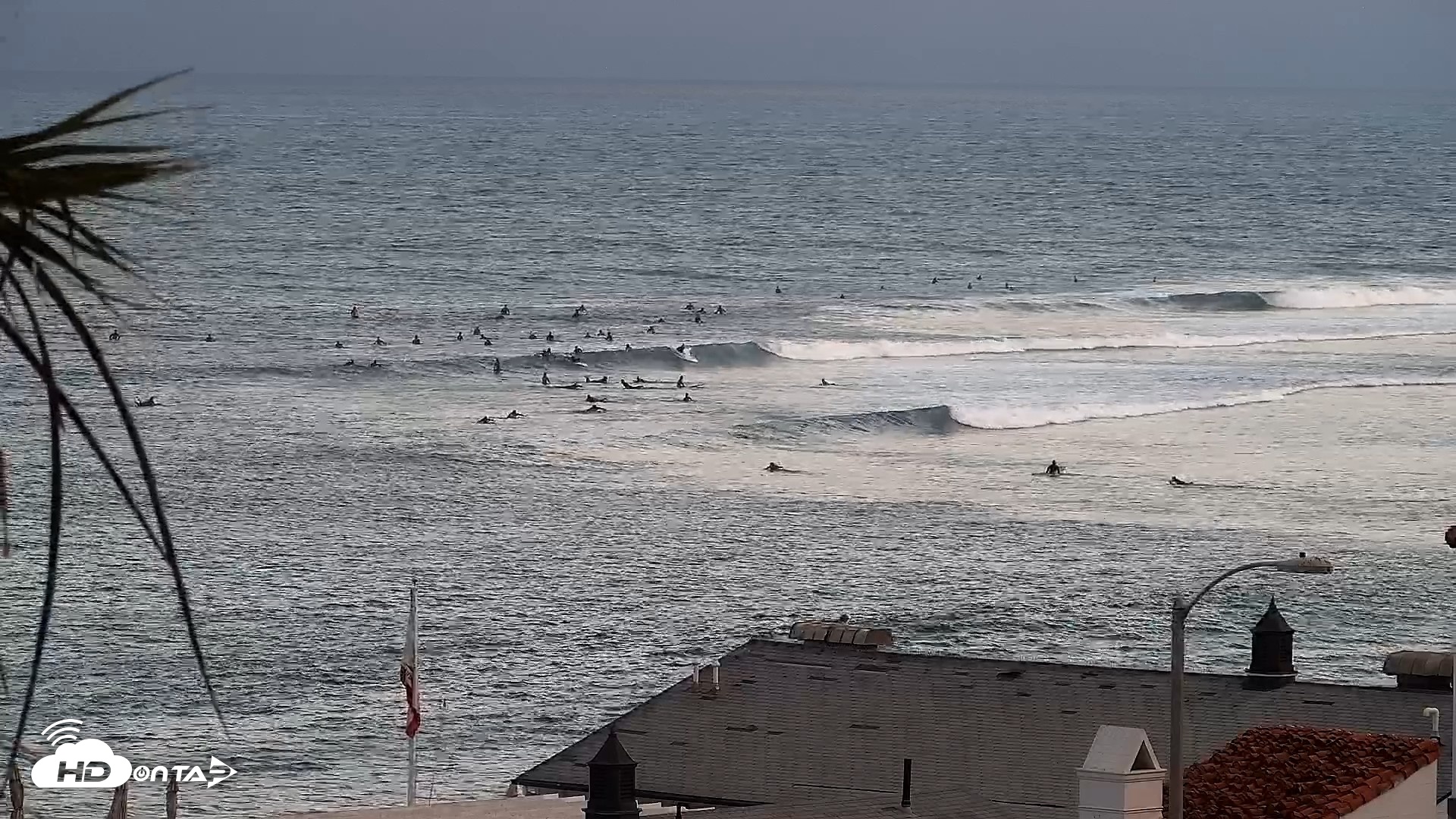 Snapshot of Malibu Point Live Surf Cam taken Jun 17, 2026, 7:54pm PDT